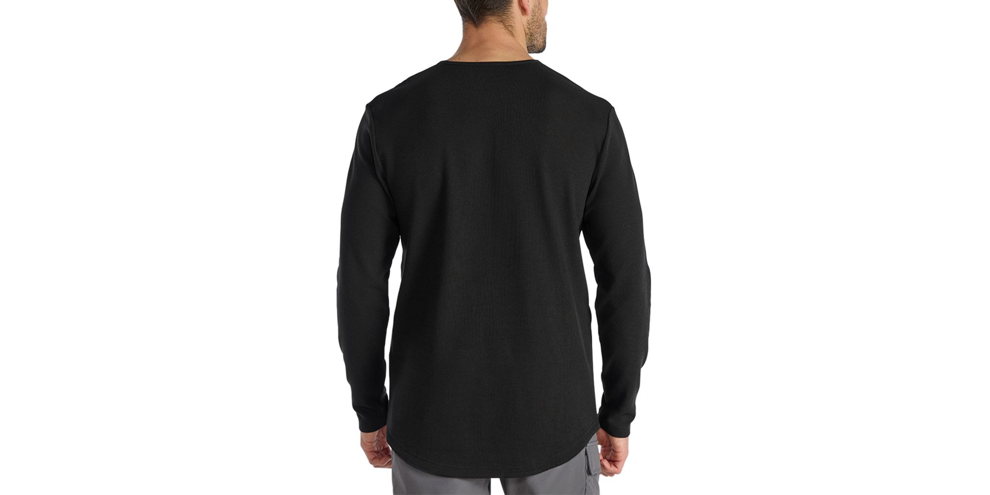 Drop Cut Long Sleeved Tee — Image 4