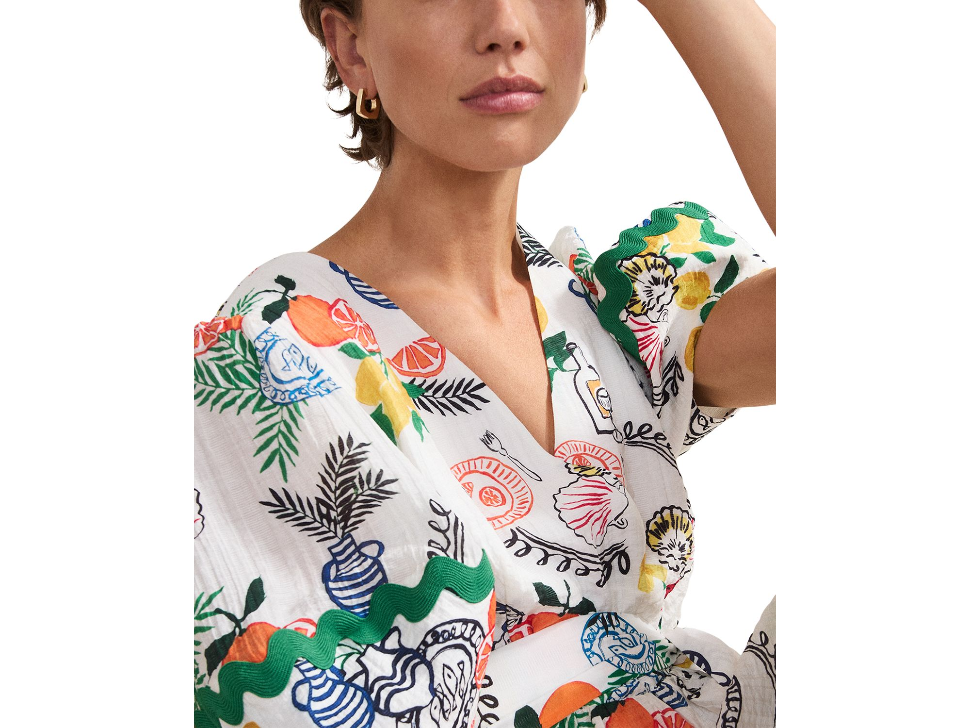 Rochella Wrap Dress — Image 3