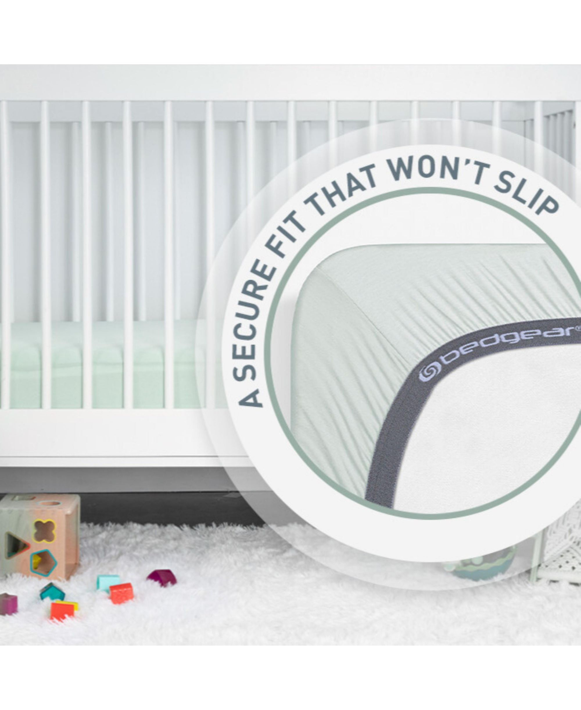 Baby Dri-Tec Performance Crib Sheet — Image 5