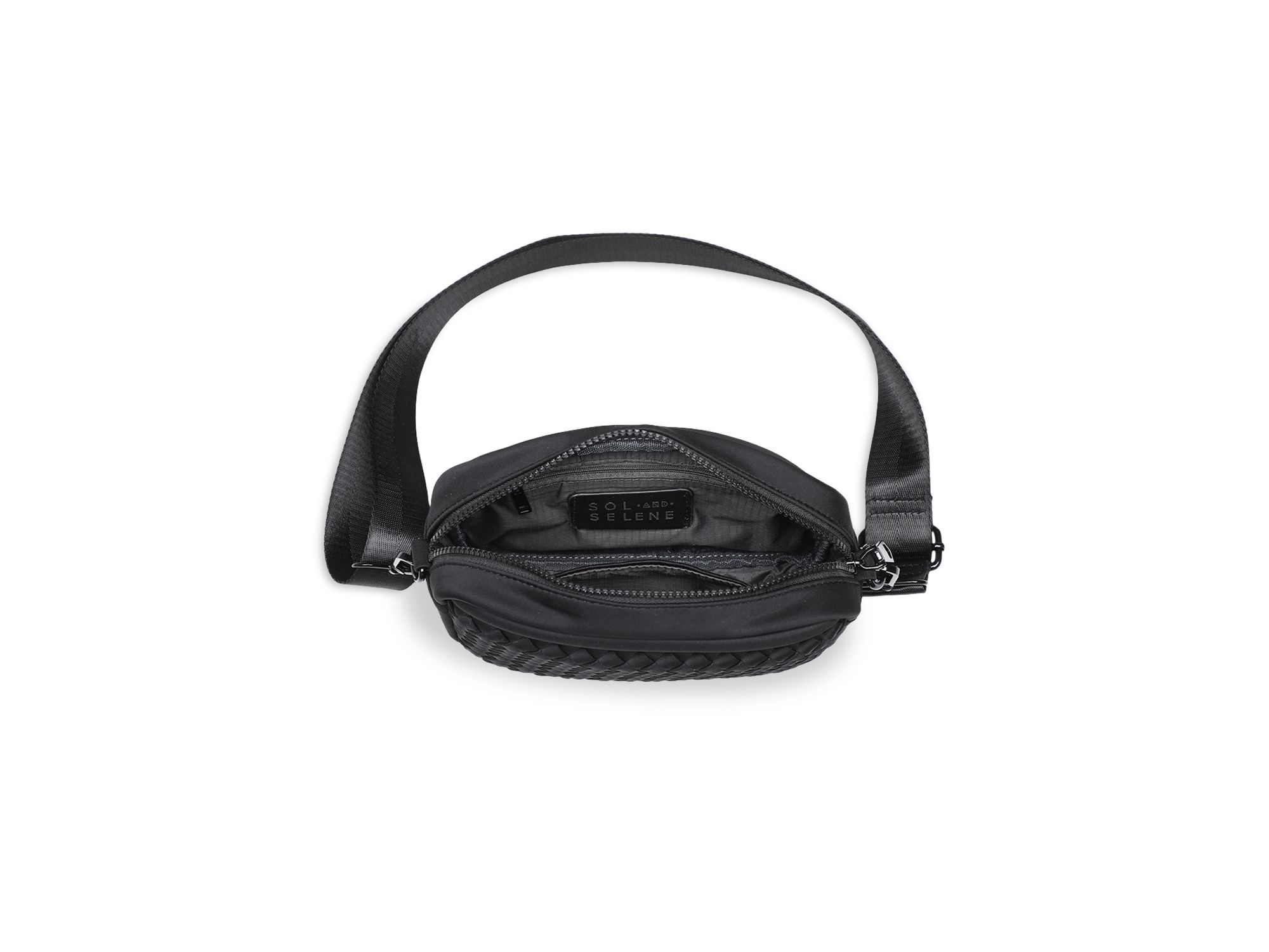 Inspiration Small Woven Neoprene Crossbody — Image 7