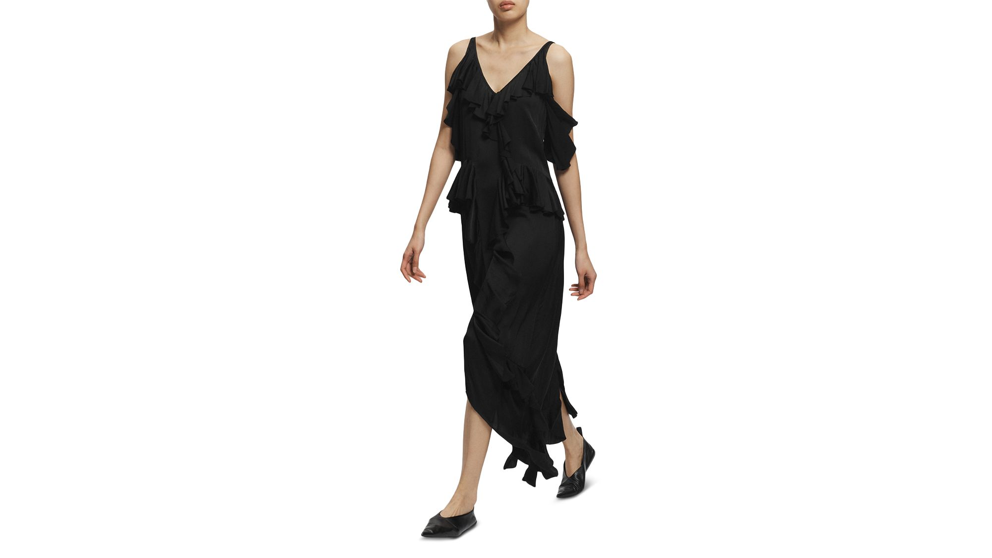 Gavin Ruffled Dress — Image 4