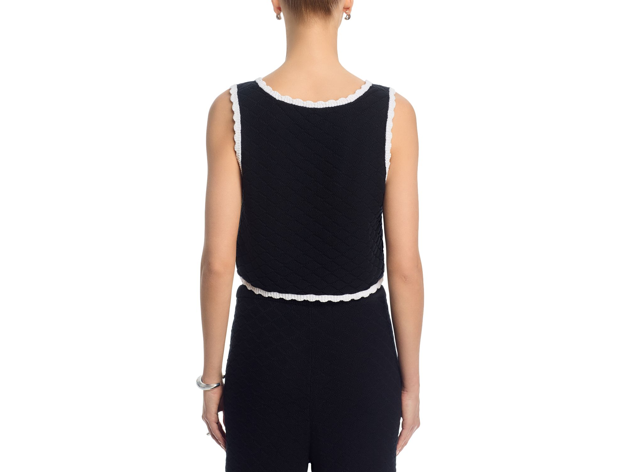 Teddy Diamond Knit Cami & Crop Pants — Image 4