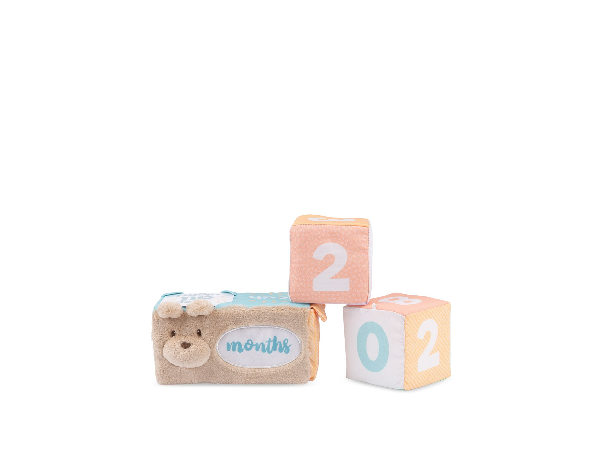 Baby GUND Milestones and Moments Soft Blocks, Plush Photo Prop Sensory Toy Blocks - Ages 0+ — Image 11
