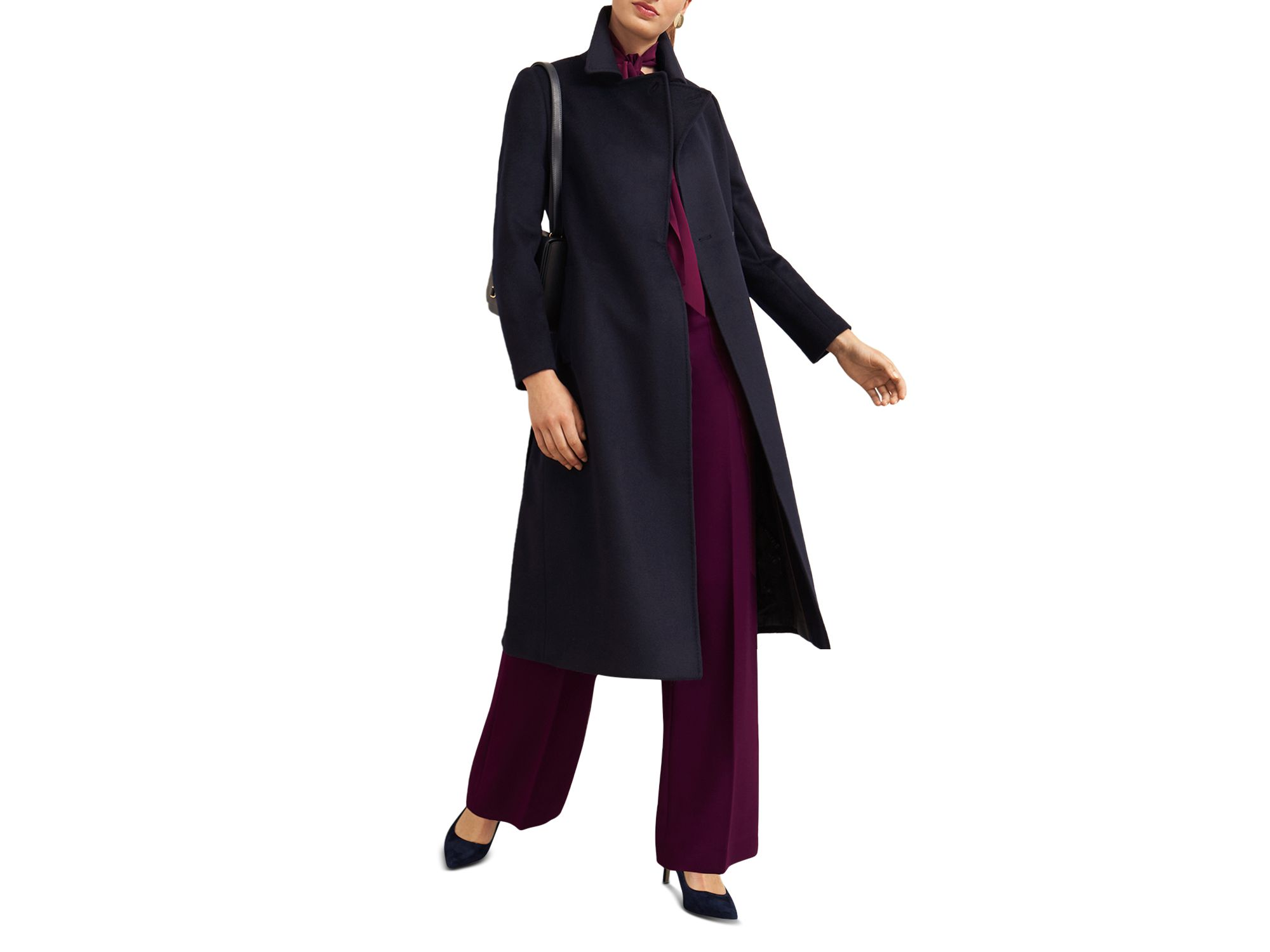 Livia Wool Belted Coat — Image 5