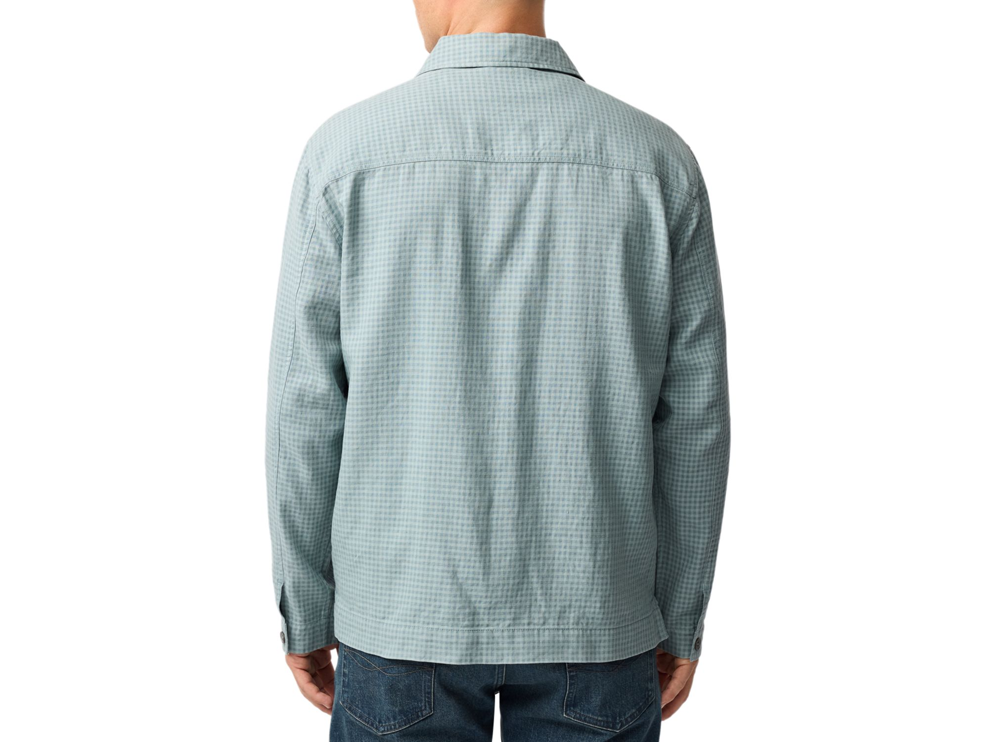 Hills Creek Linen and Cotton Relaxed Jacket — Image 4