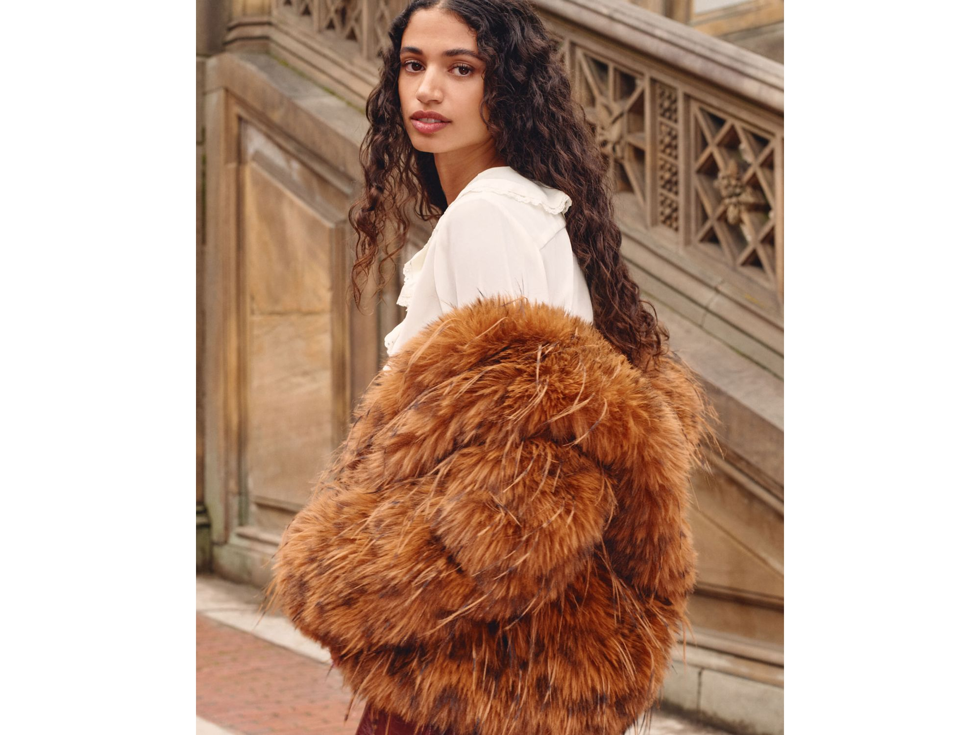 Faux Fur Toggle Jacket - Exclusive — Image 7