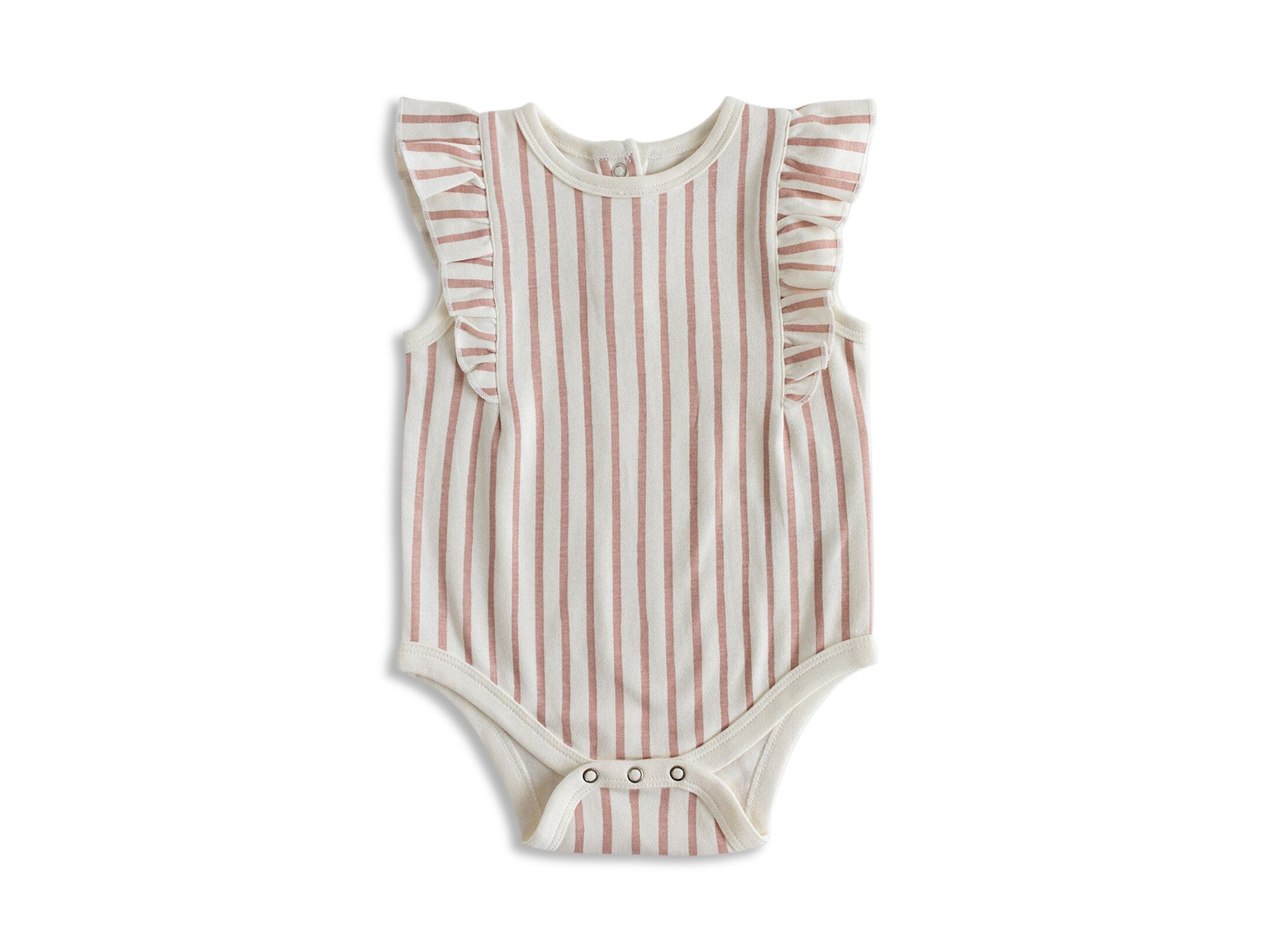 Unisex Sleeveless Ruffle One Piece - Baby — Image 3