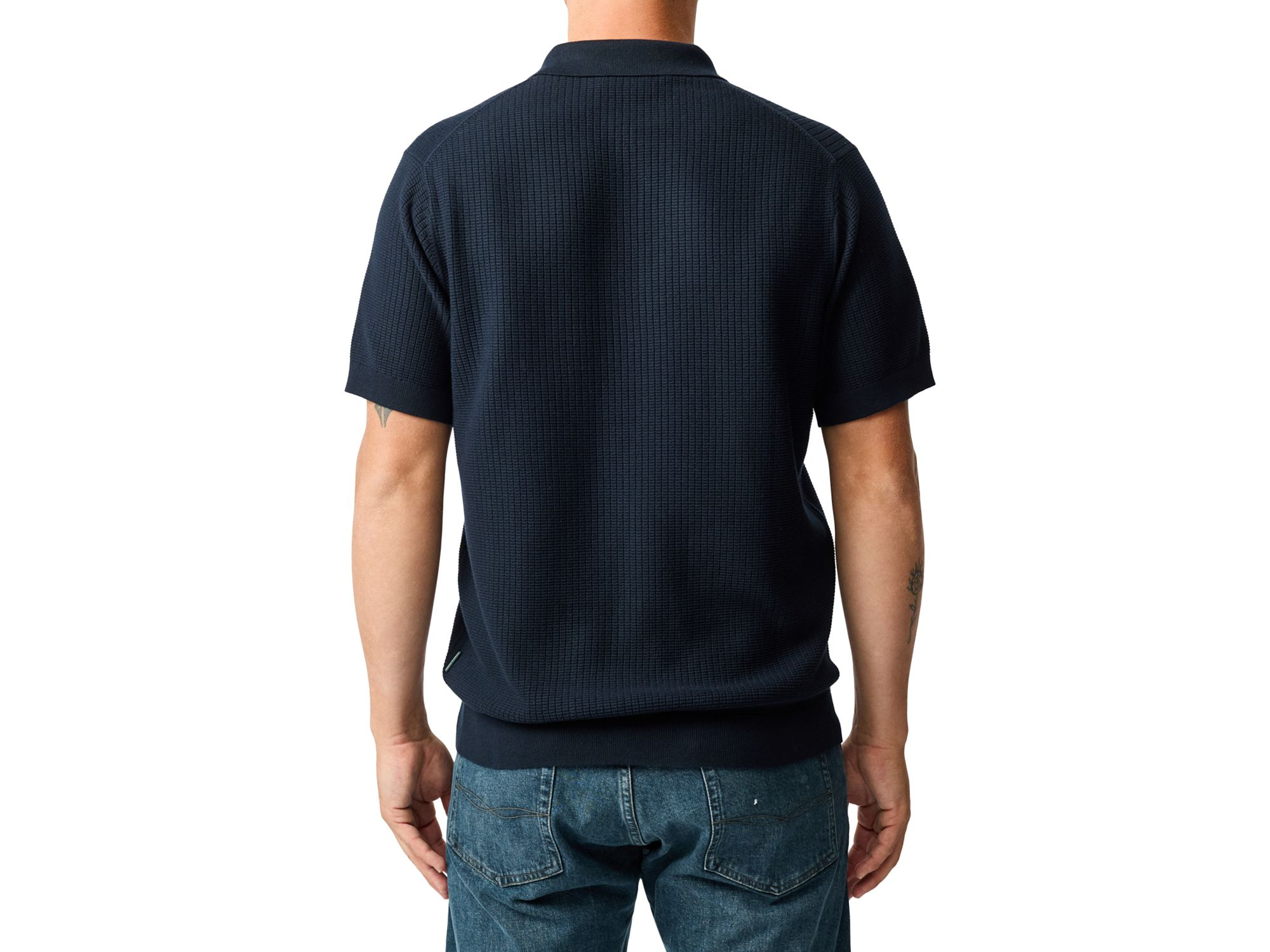 Forbes Textured Polo Shirt — Image 3