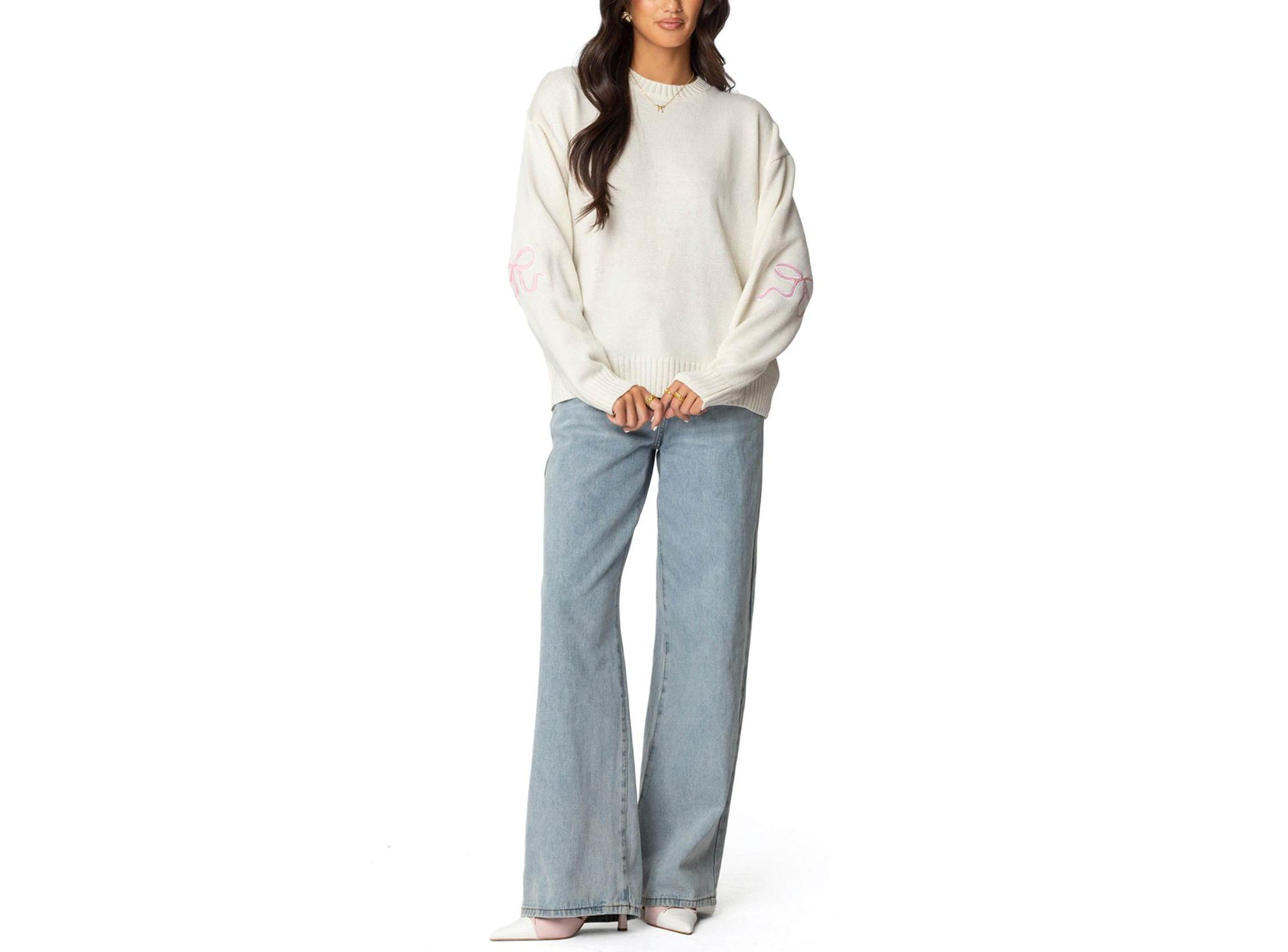 Rutie Bow Patch Sweater — Image 3