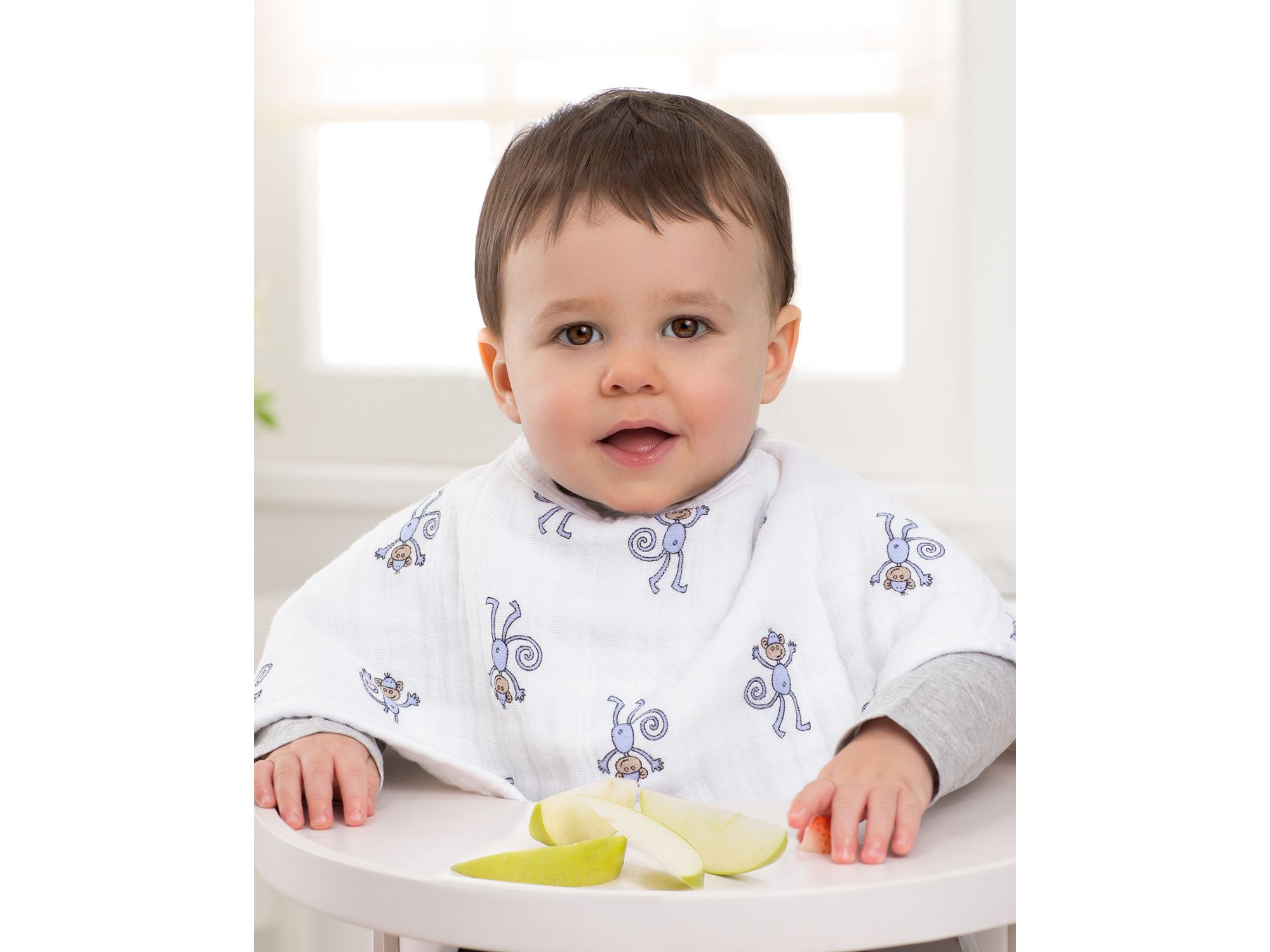 Infant Unisex Jungle Jam Burpy Bibs — Image 3