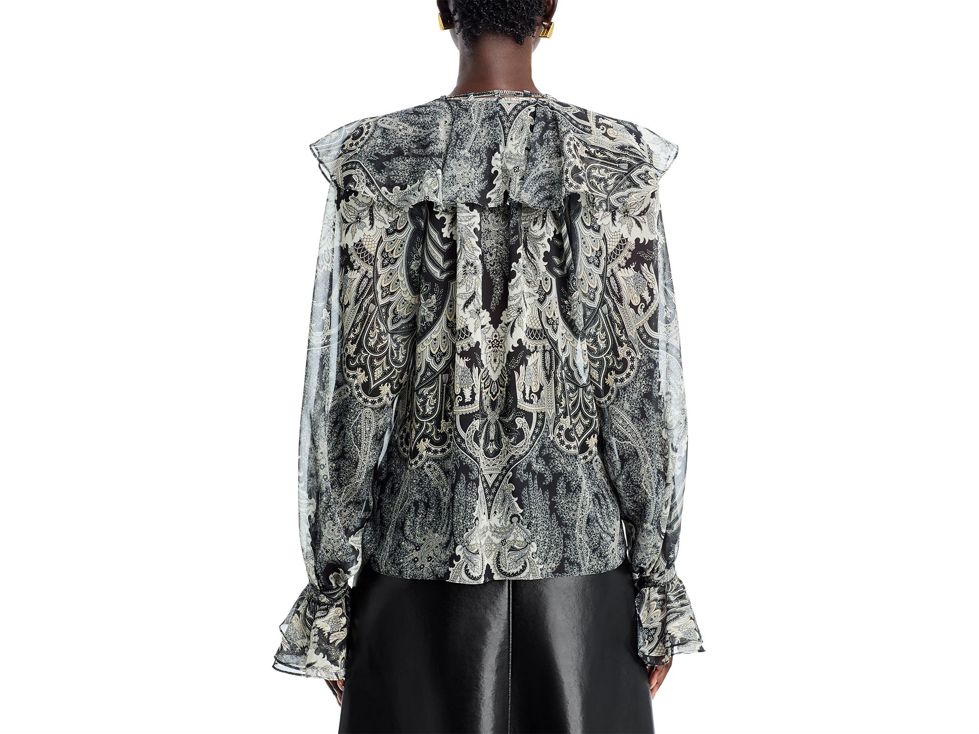 Lock Tie Neck Top — Image 3