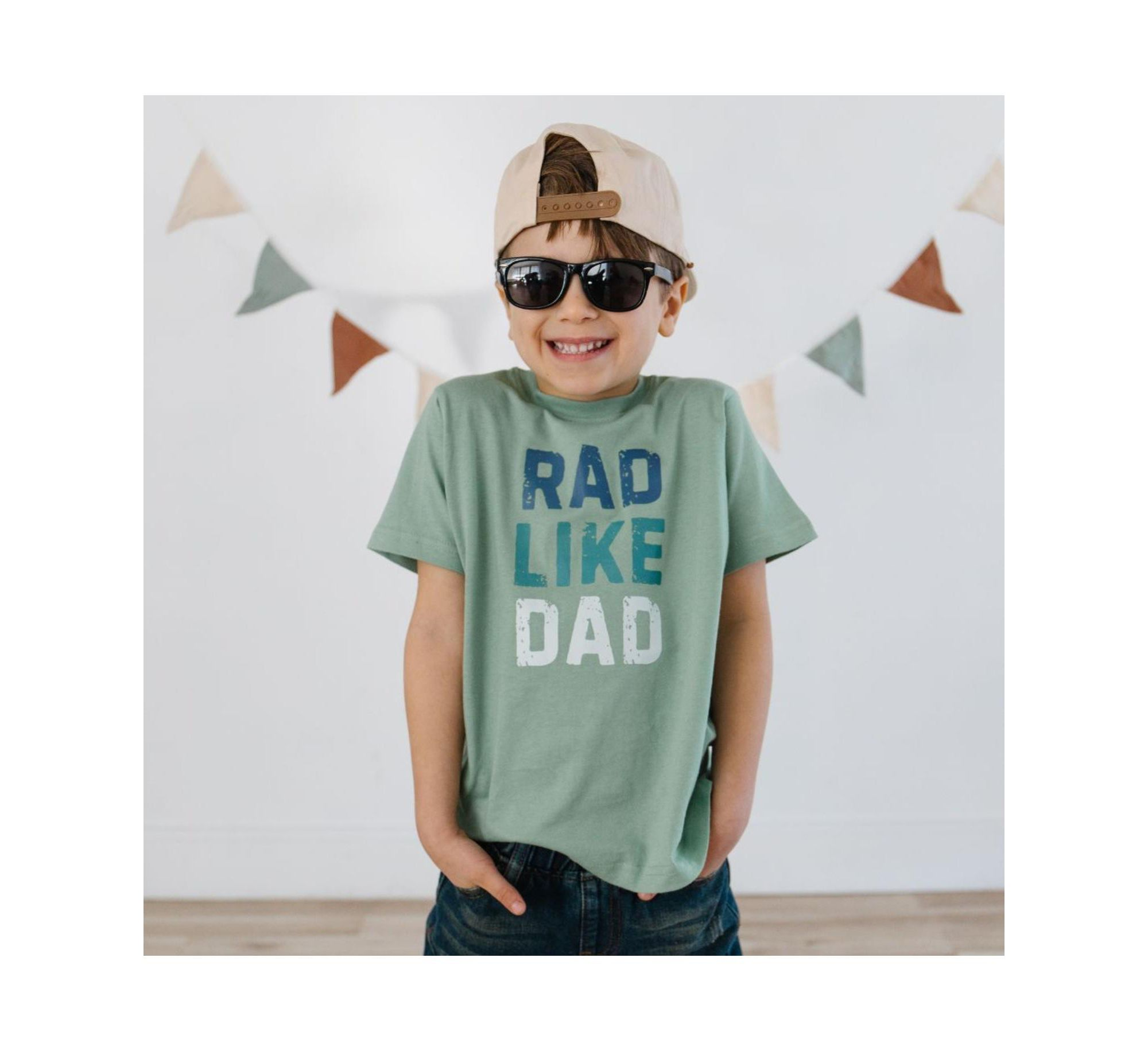 Boys' Rad Like Dad Short Sleeve T-Shirt - Little Kid, Big Kid — Image 6