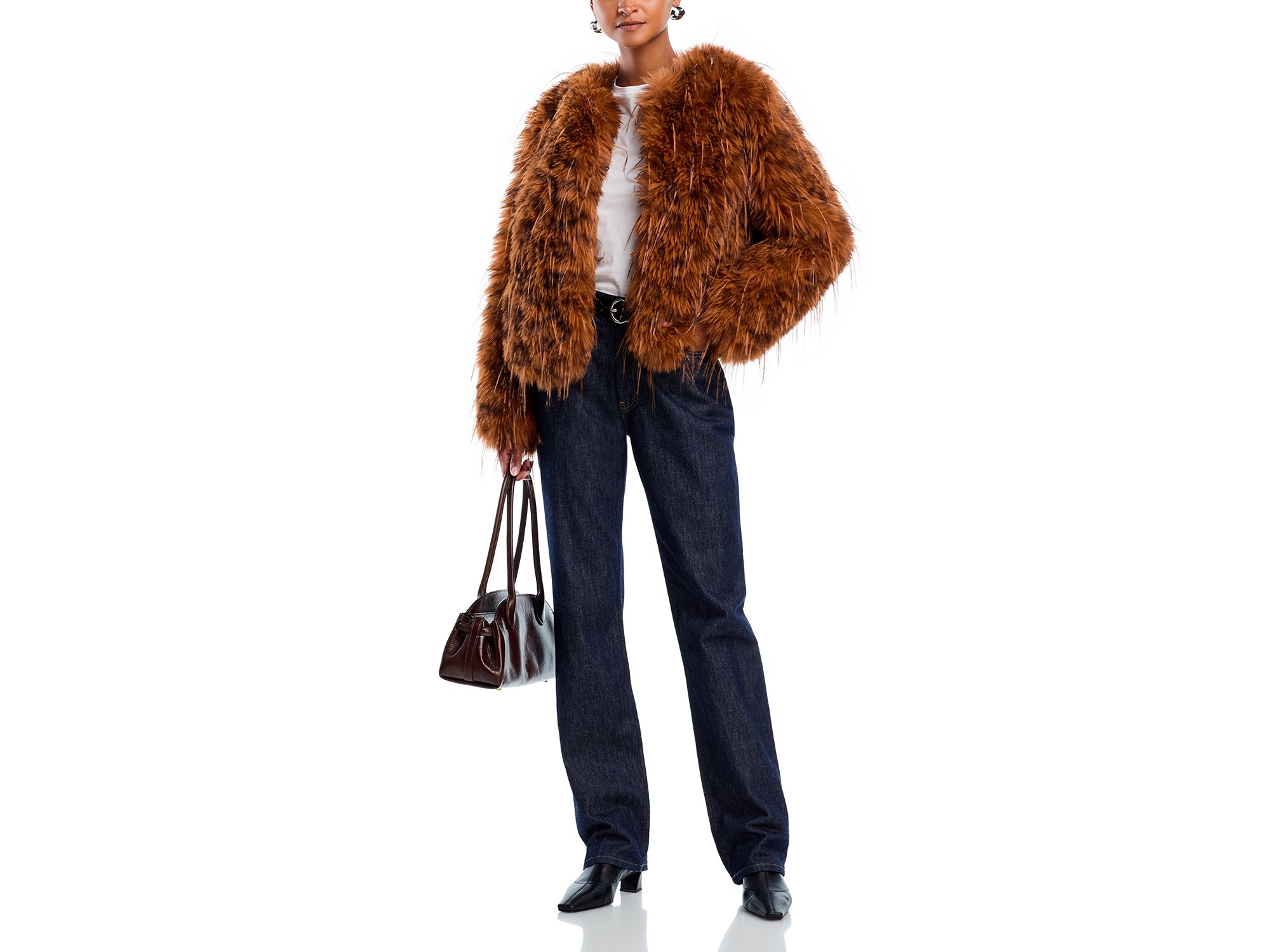 Faux Fur Toggle Jacket - Exclusive — Image 9