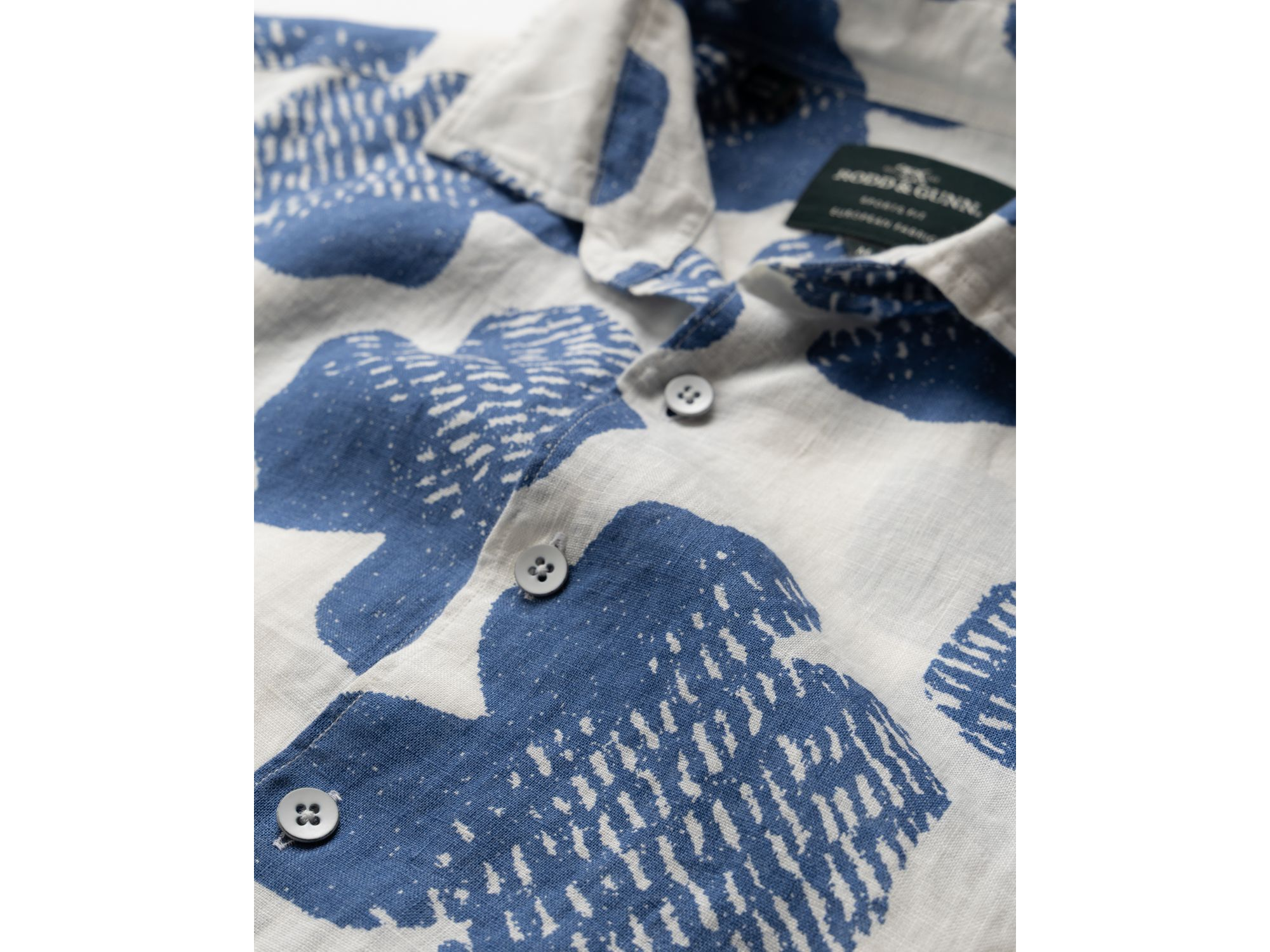 Donnelly Linen Floral Print Shirt — Image 3