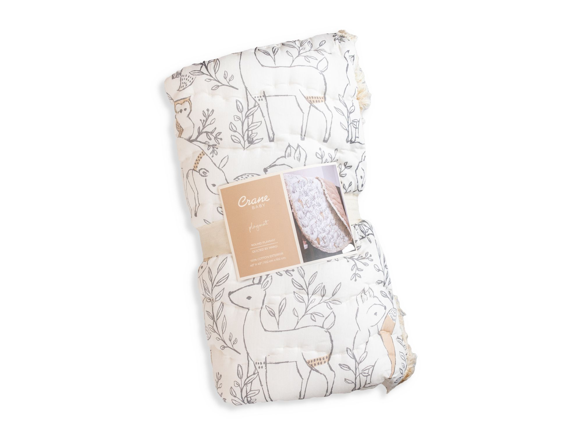 Ezra Quilted Playmat - Woodland — Image 7