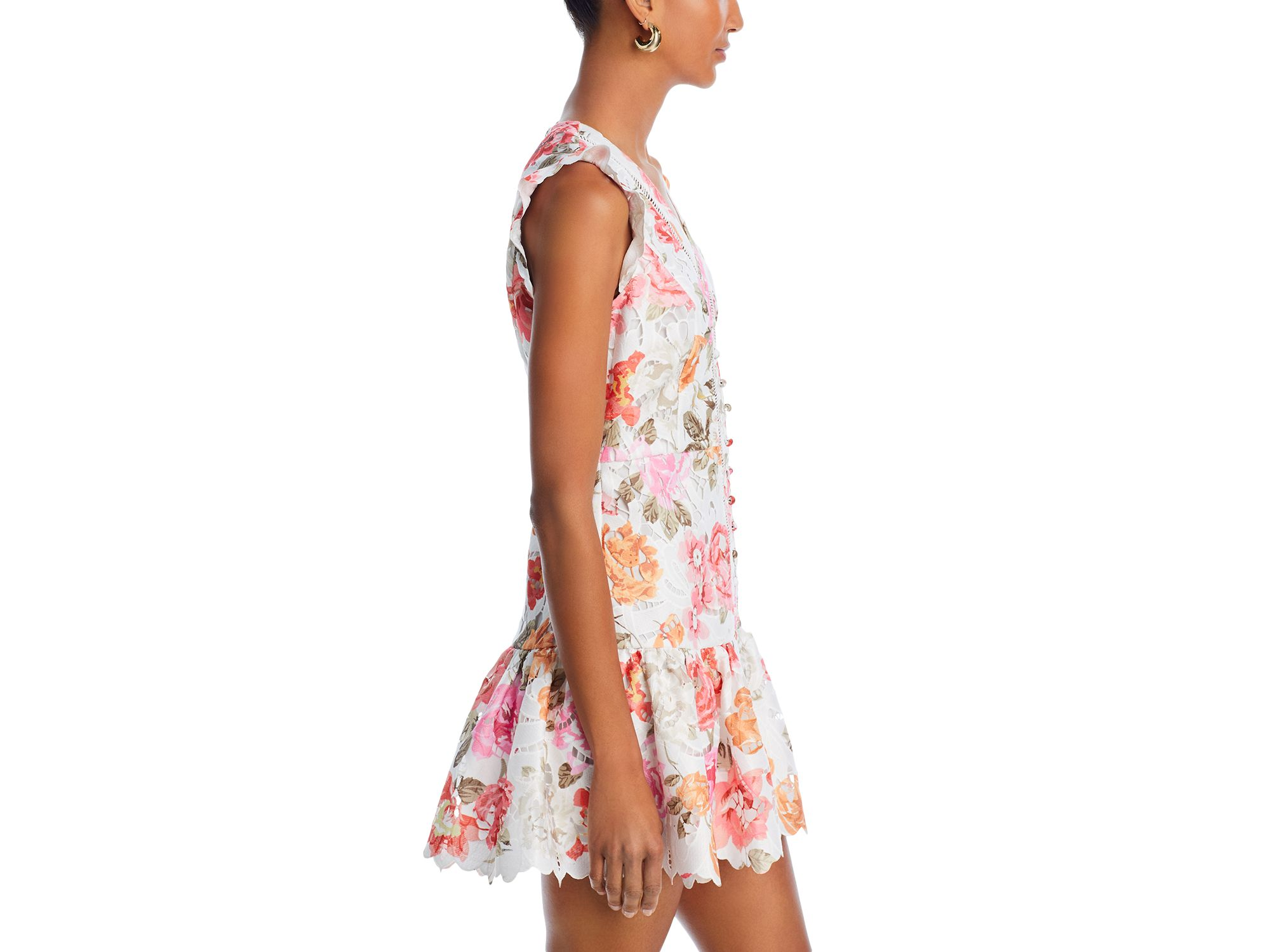 Lace Floral Dress - Exclusive — Image 6
