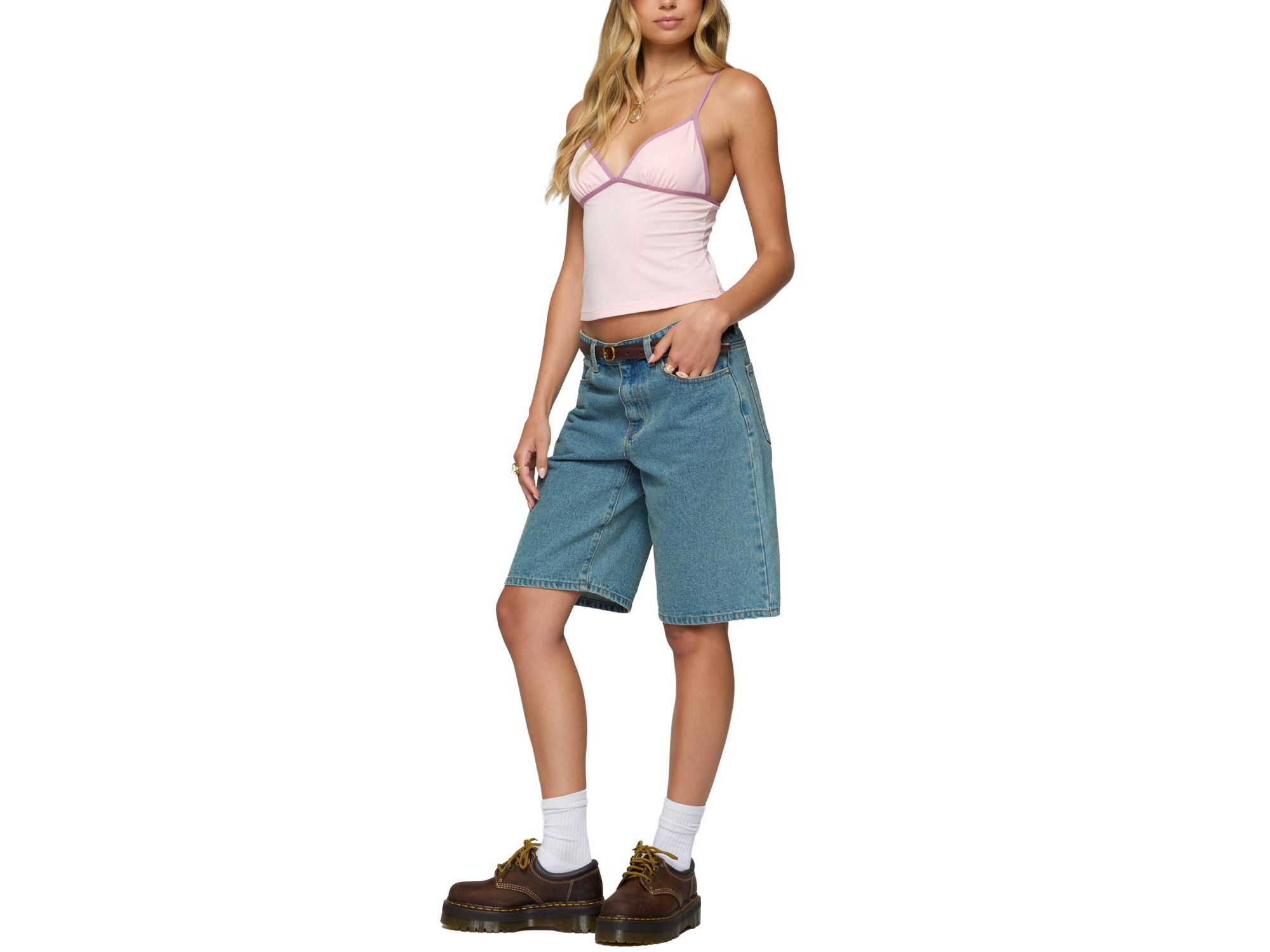 Leona Contrast Tank Top — Image 3
