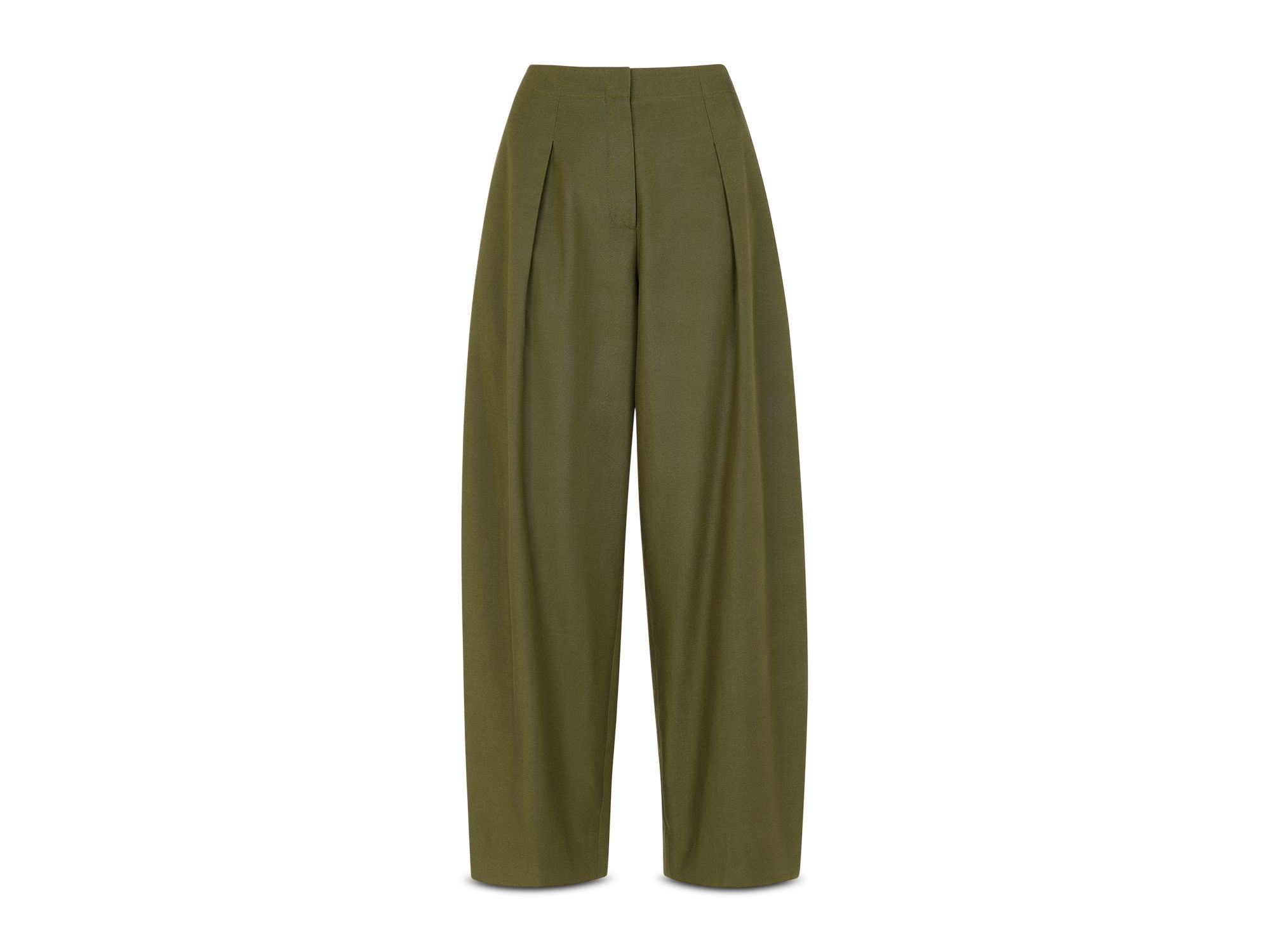 Pleat Front Barrel Trousers — Image 3
