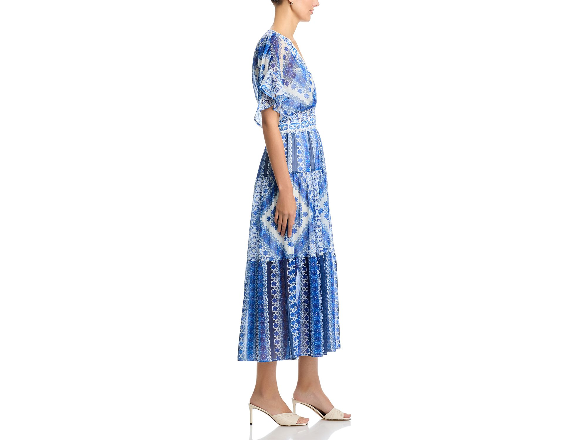 Blouson Midi Dress — Image 5