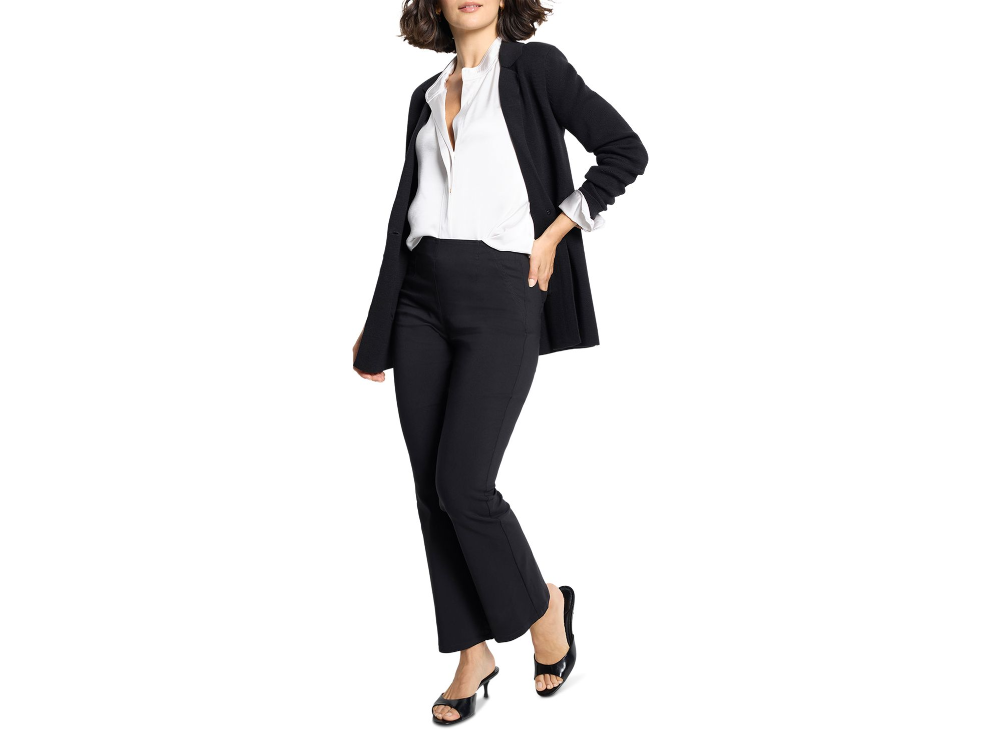 Elegant Knit Blazer — Image 4