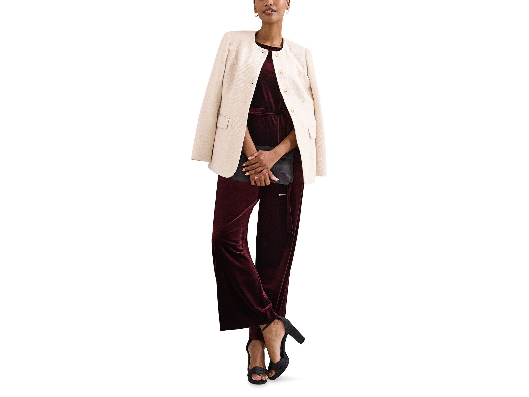 Martha Velvet Jumpsuit — Image 7