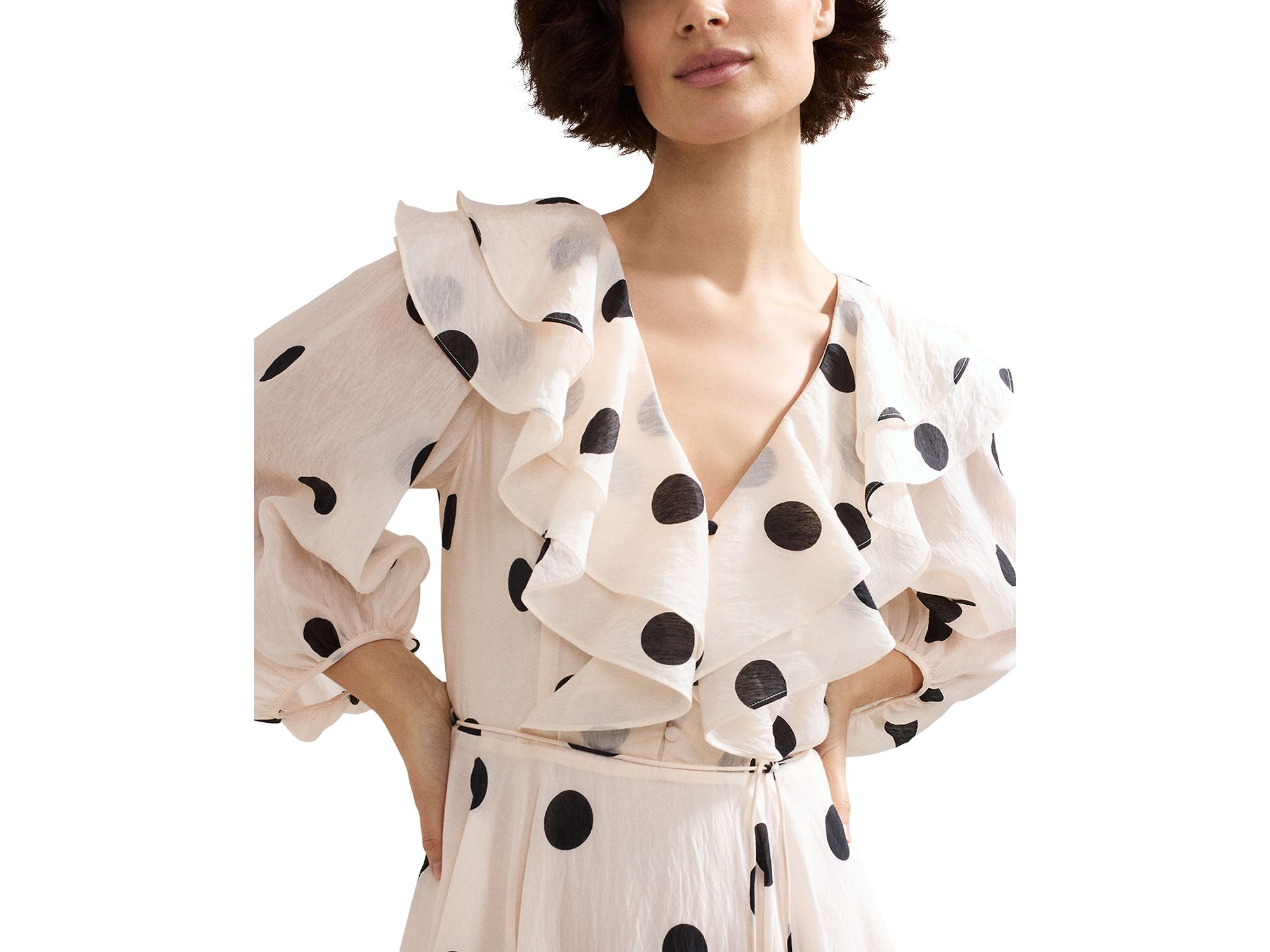 Jaqlyn Spot Dress — Image 3