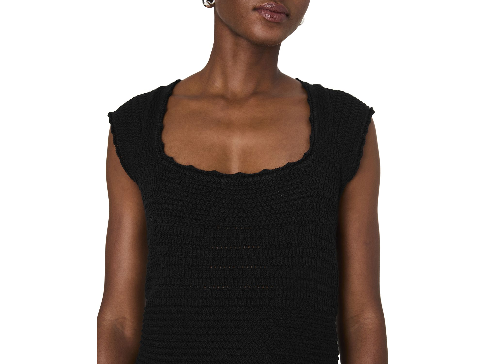 Nellis Collage Sleeveless Top & Side Slit Skirt — Image 6
