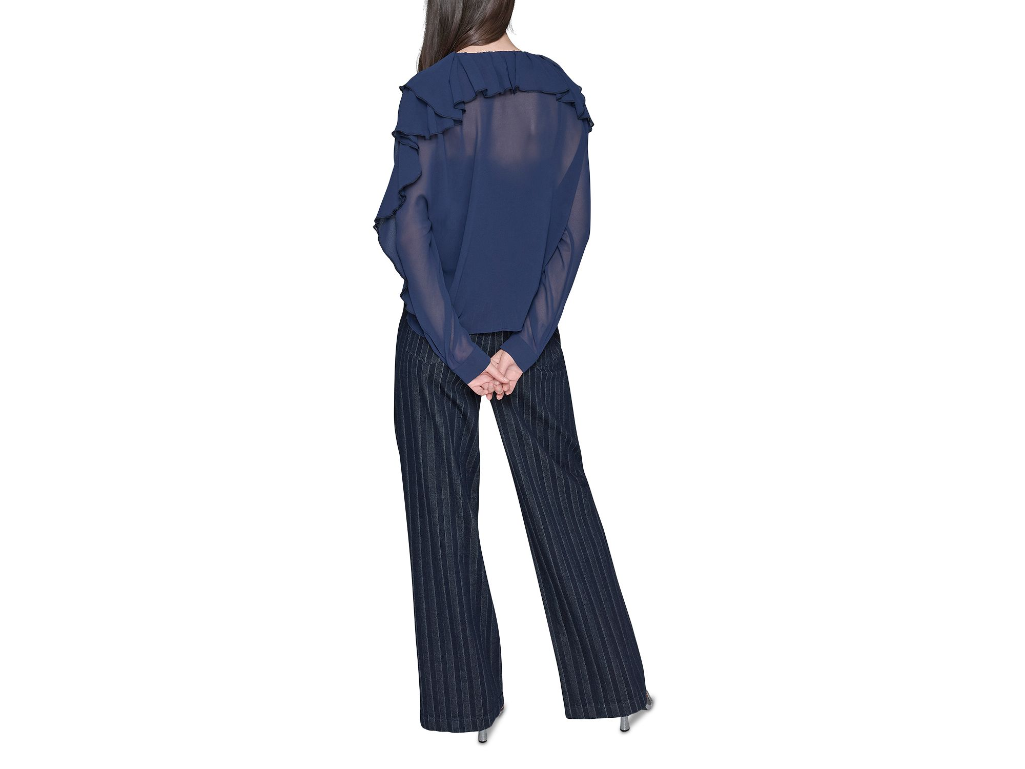 Loose Ruffle Blouse — Image 4