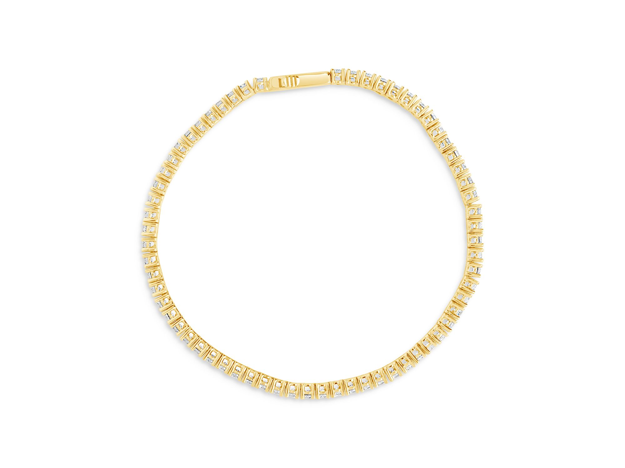 Alicia Cubic Zirconia Tennis Bracelet — Image 3