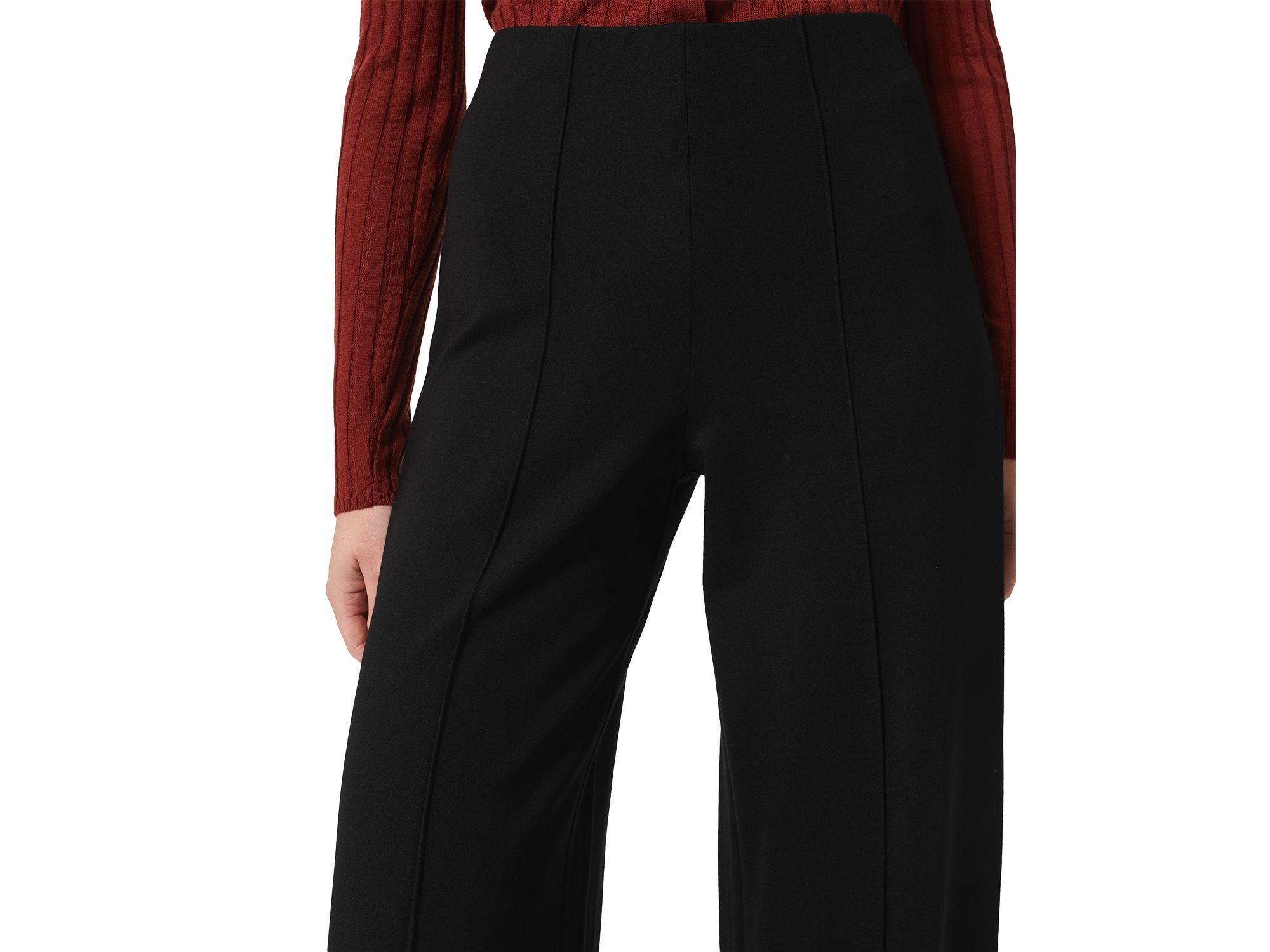 Petites Prim Pull On Wide Leg Pants — Image 3
