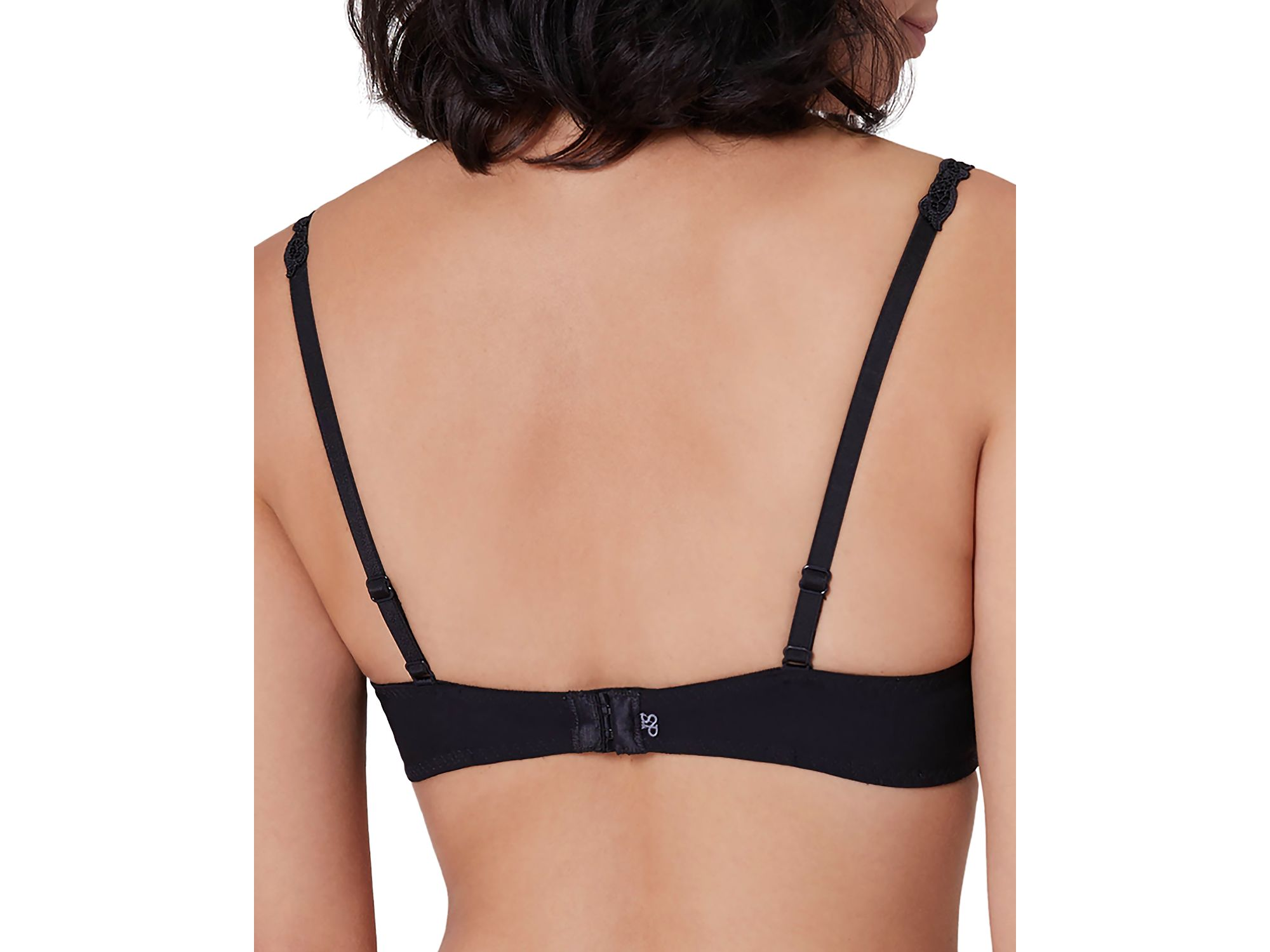 Saga Lace Mesh Demi Bra — Image 3