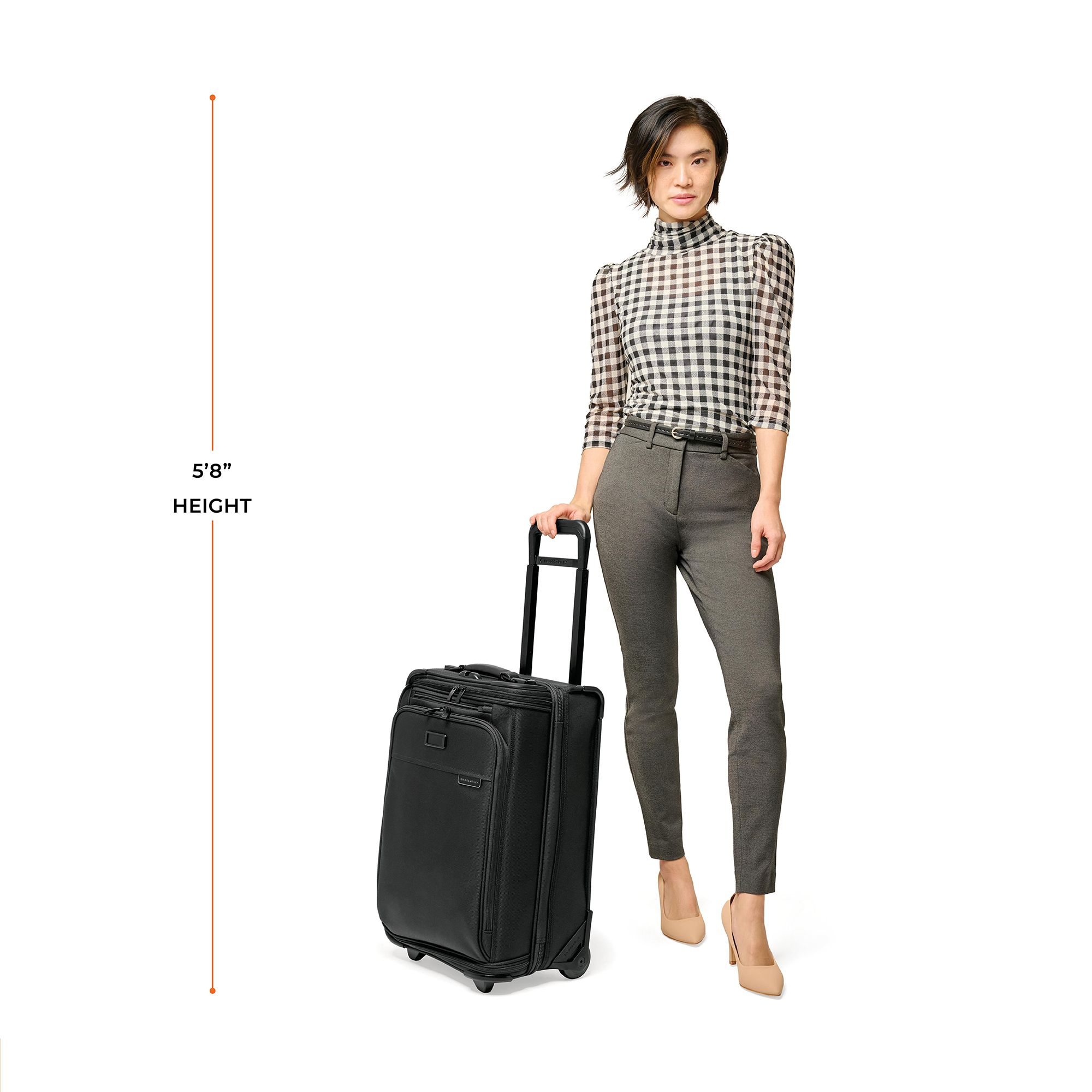 Baseline Tall Carry On 2 Wheel Garment Bag — Image 9