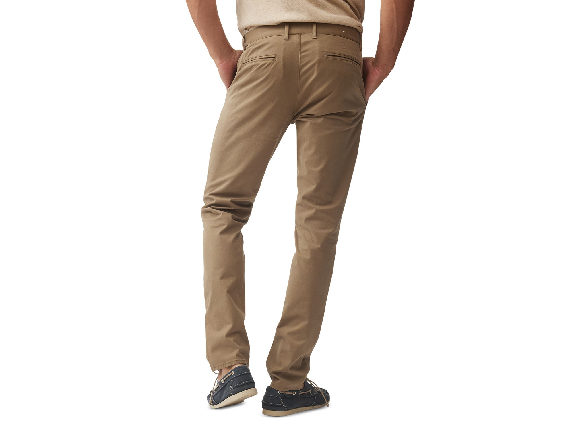 Gunn Cotton Blend Slim Chino Pants — Image 3