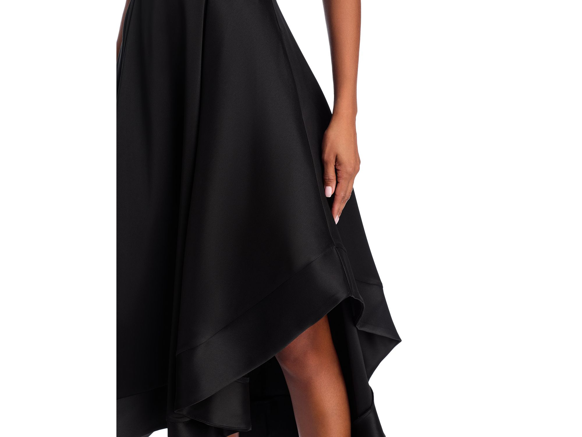 Mikado Strapless Midi Gown - Exclusive — Image 3