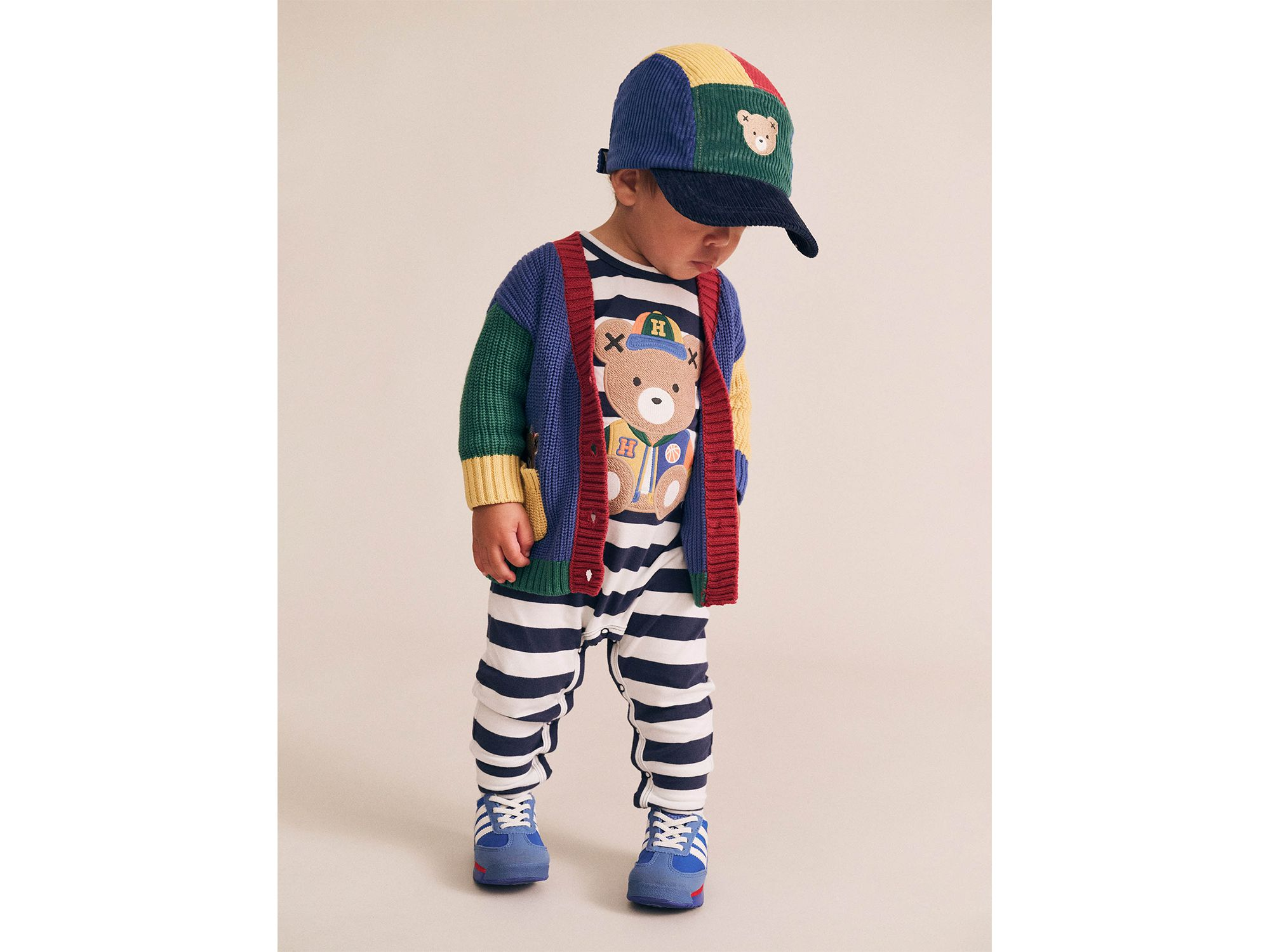 Boys' Varsity Hux Romper - Baby — Image 4