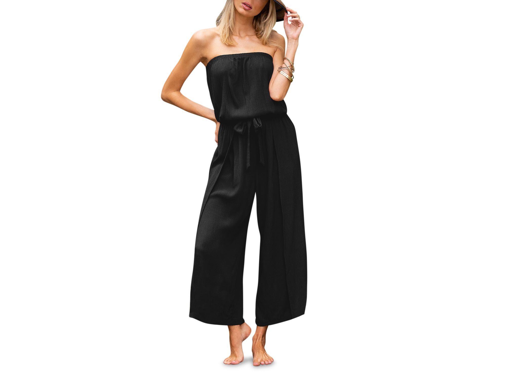 Ponza Strapless Cover Up Jumpsuit — Image 4