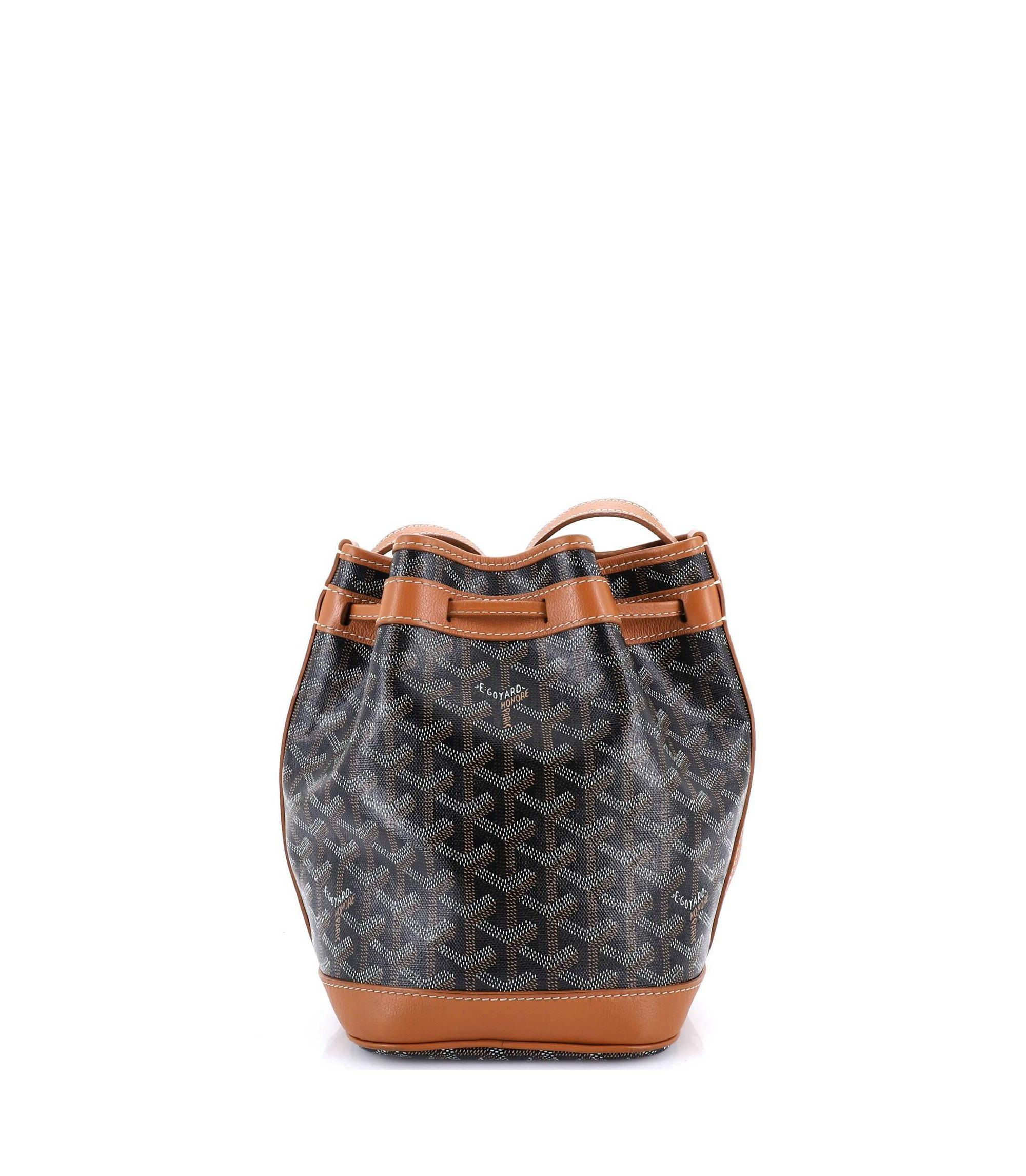 PM Petit Flot Bucket Bag Coated Canvas — Image 6