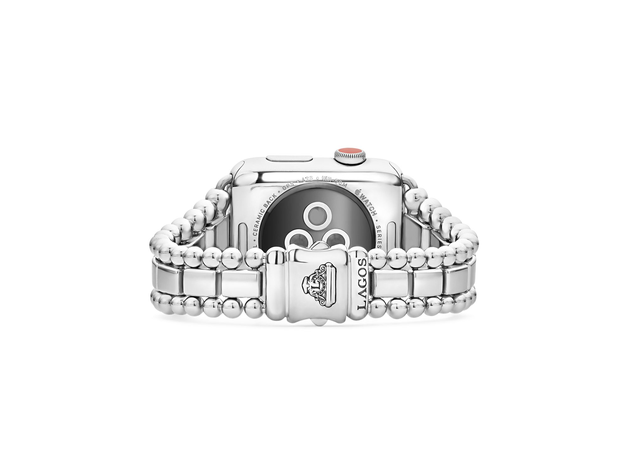 Smart Caviar Stainless Steel Apple™ Watch Bracelet, 42-44mm — Image 4