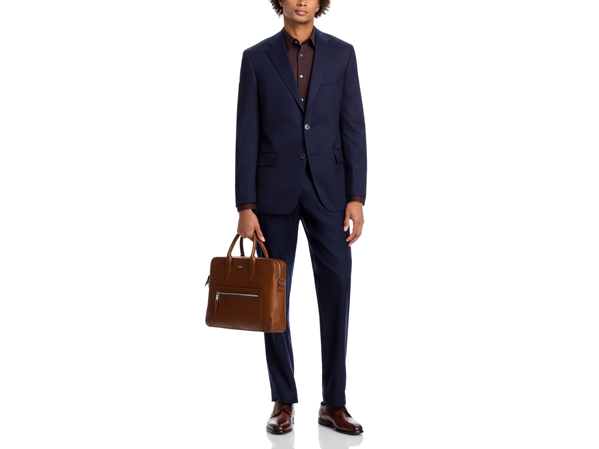 New York Solid Regular Fit Sport Coat — Image 7