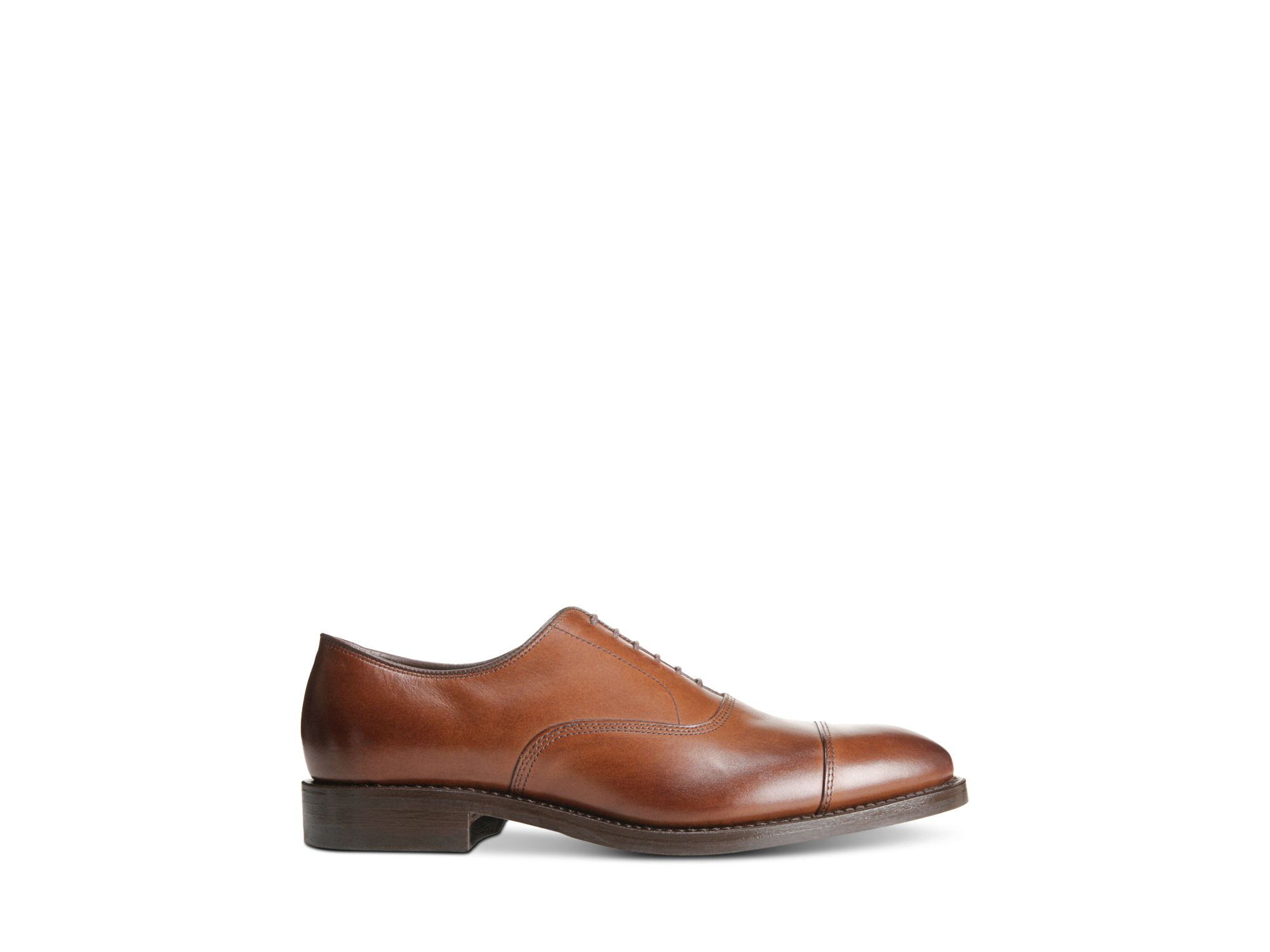 Men's Park Avenue Lace Up Cap Toe Dress Shoes — Image 3