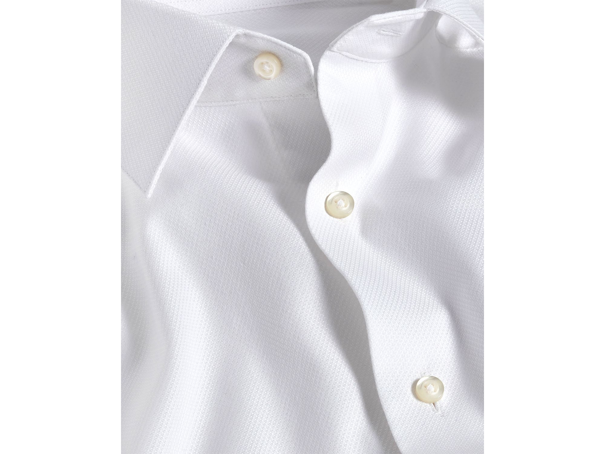 Trim Fit Dobby French Cuff Formal Shirt — Image 3