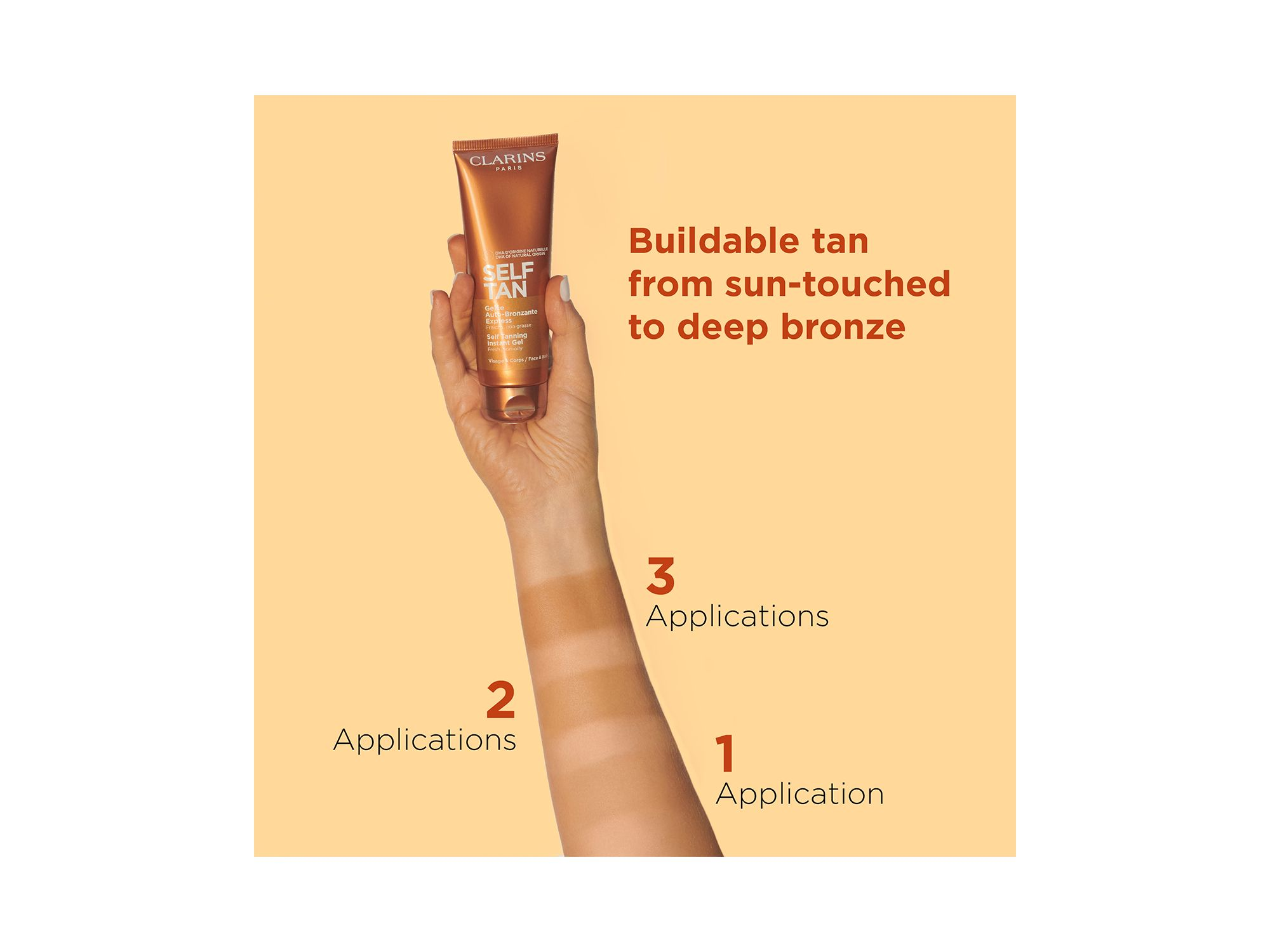 Self Tanning Face & Body Tinted Gel 4.4 oz. — Image 7