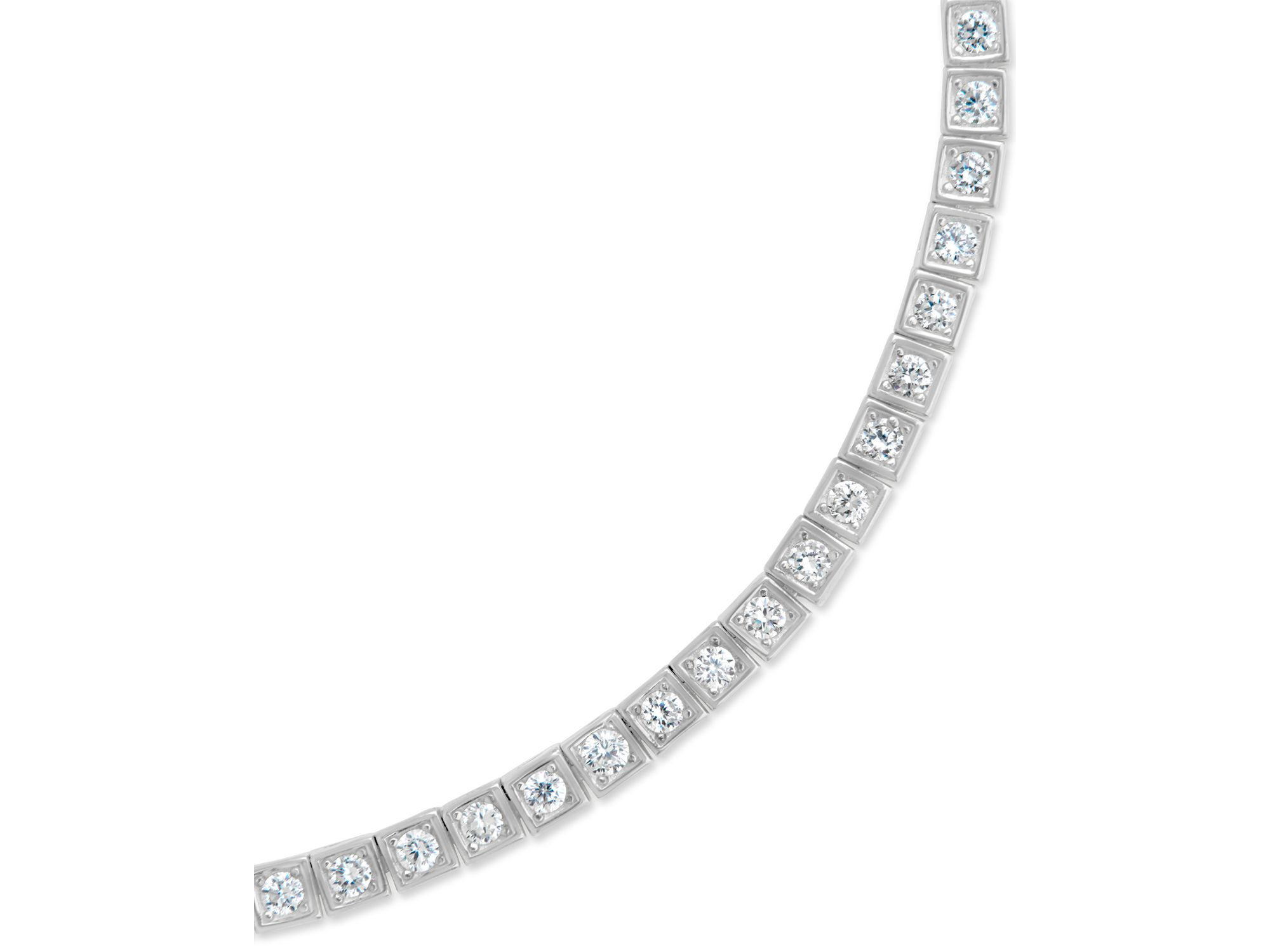 Christina Cubic Zirconia Flex Bracelet — Image 3
