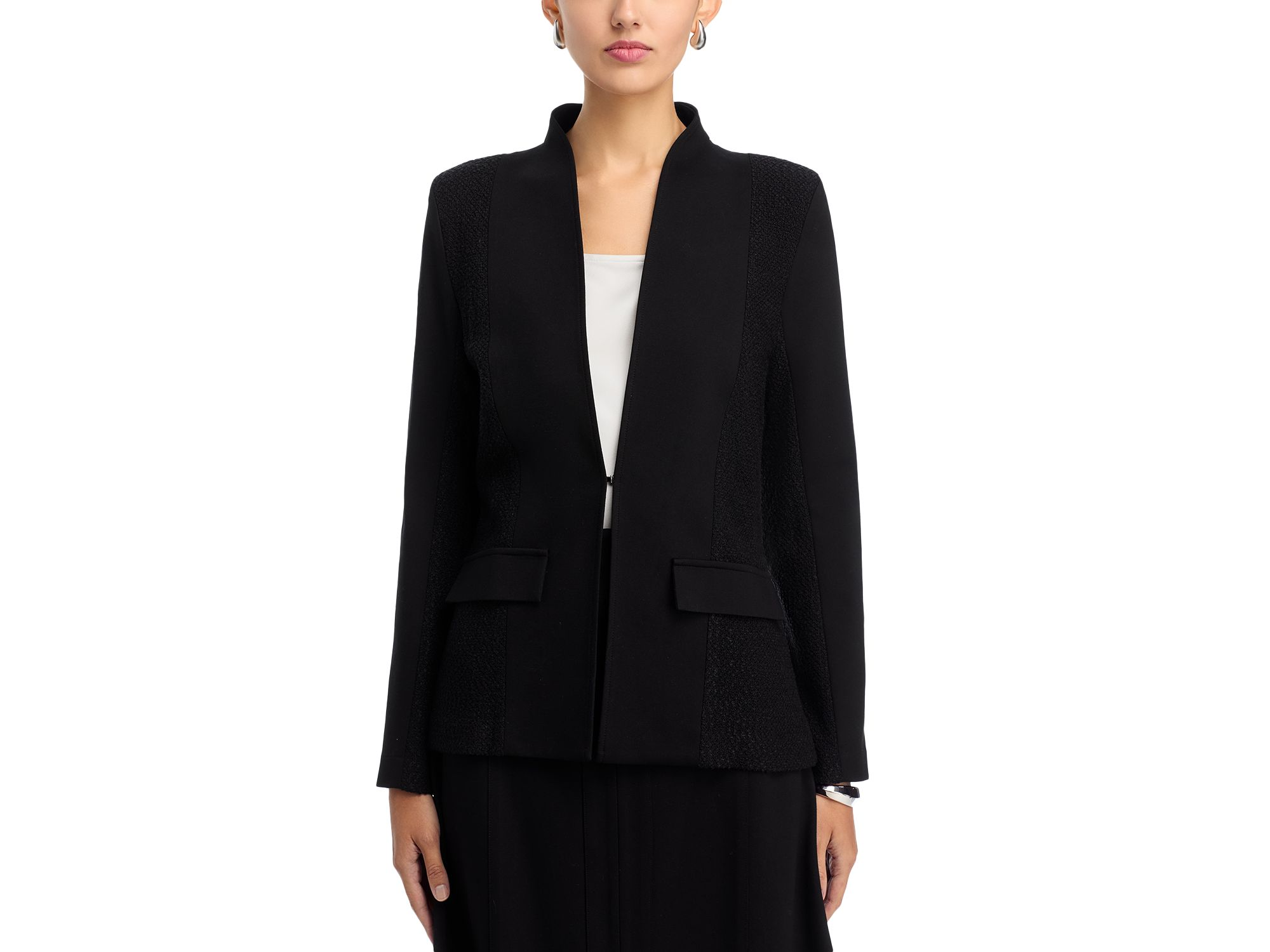 Long Sleeve Ponte Jacket — Image 4
