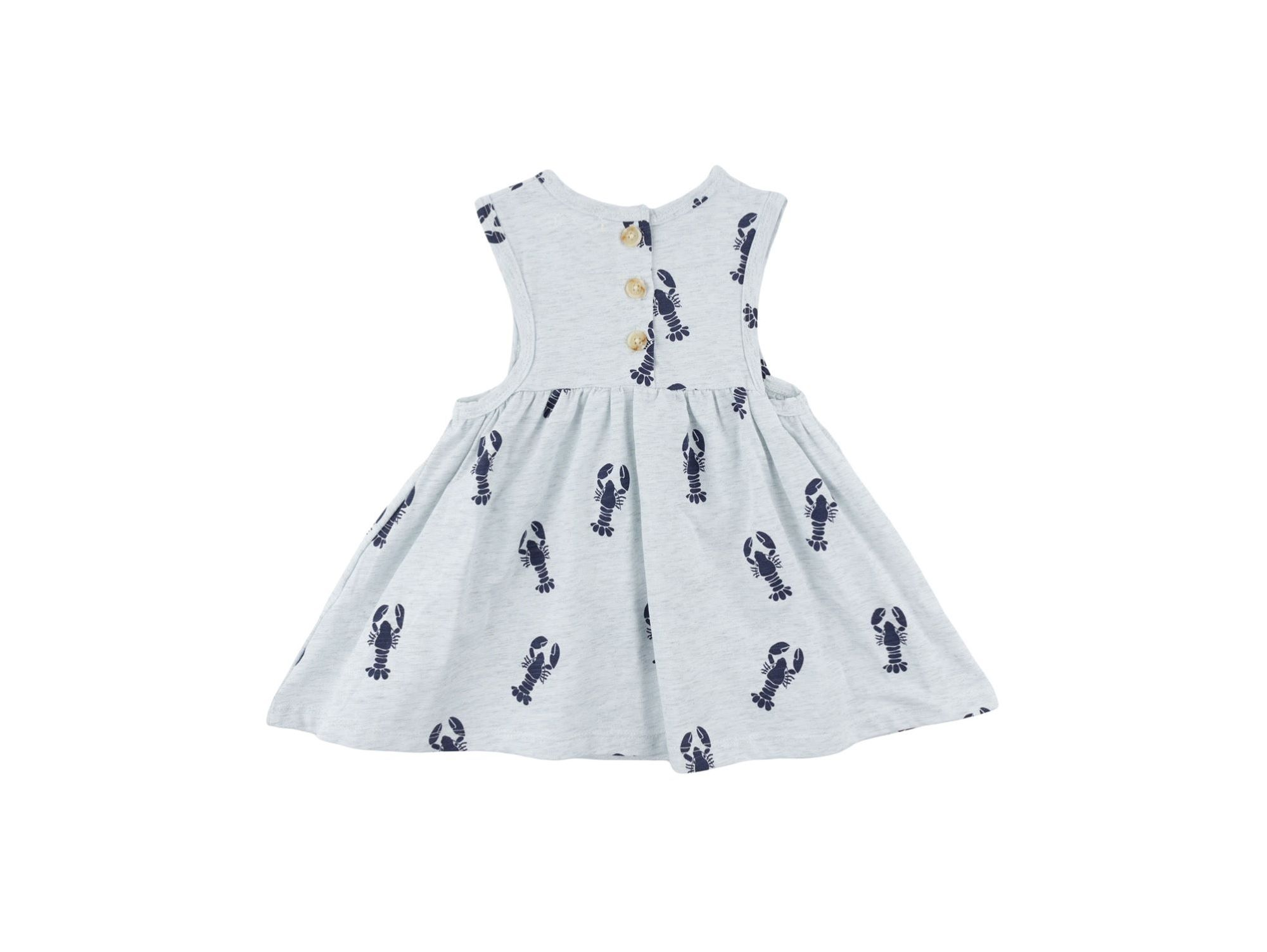 Girls' Lily Tank Lobsters Print Dress - Baby — Image 3
