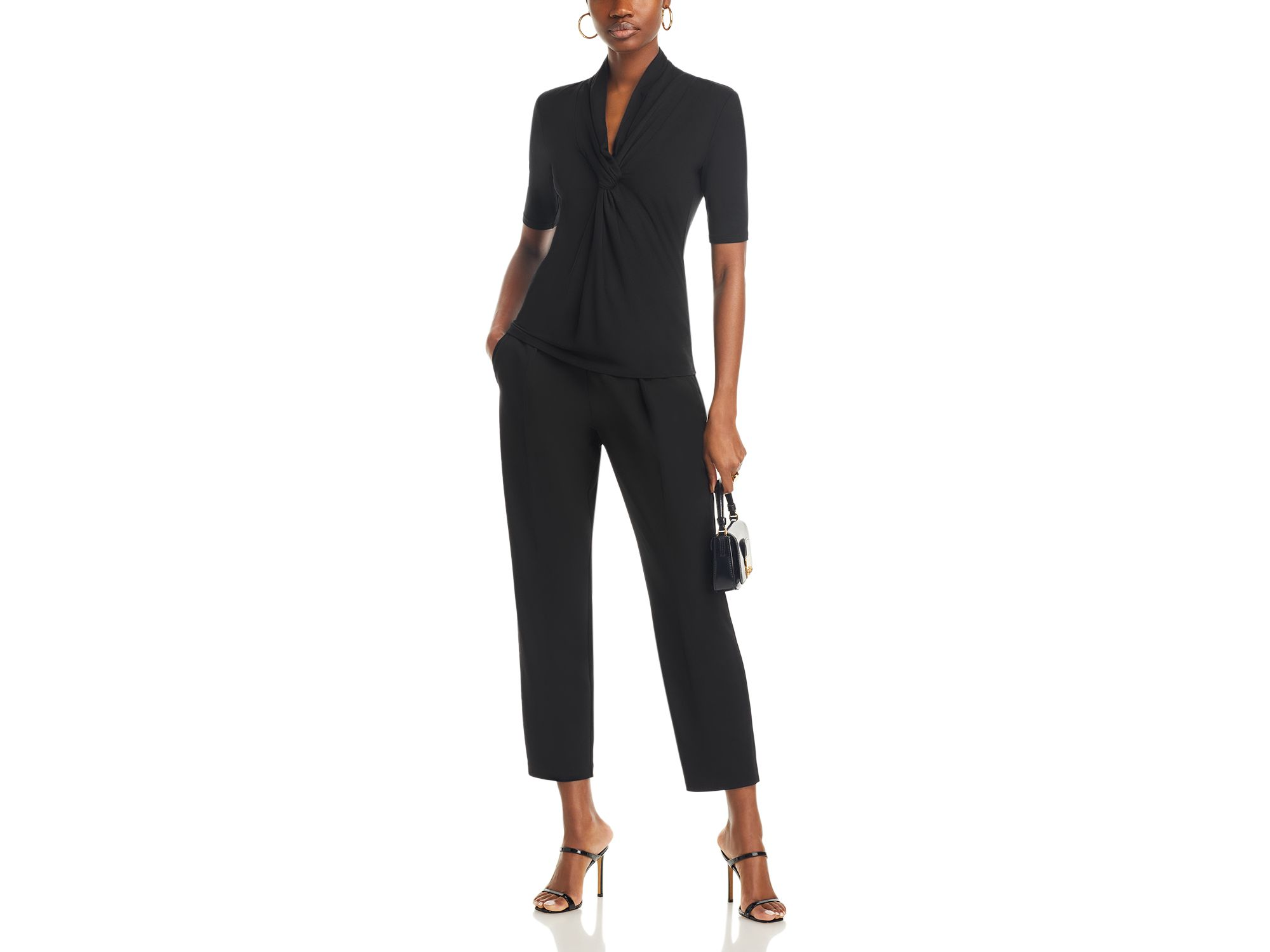 Elbow Sleeve Twist Front Top — Image 6