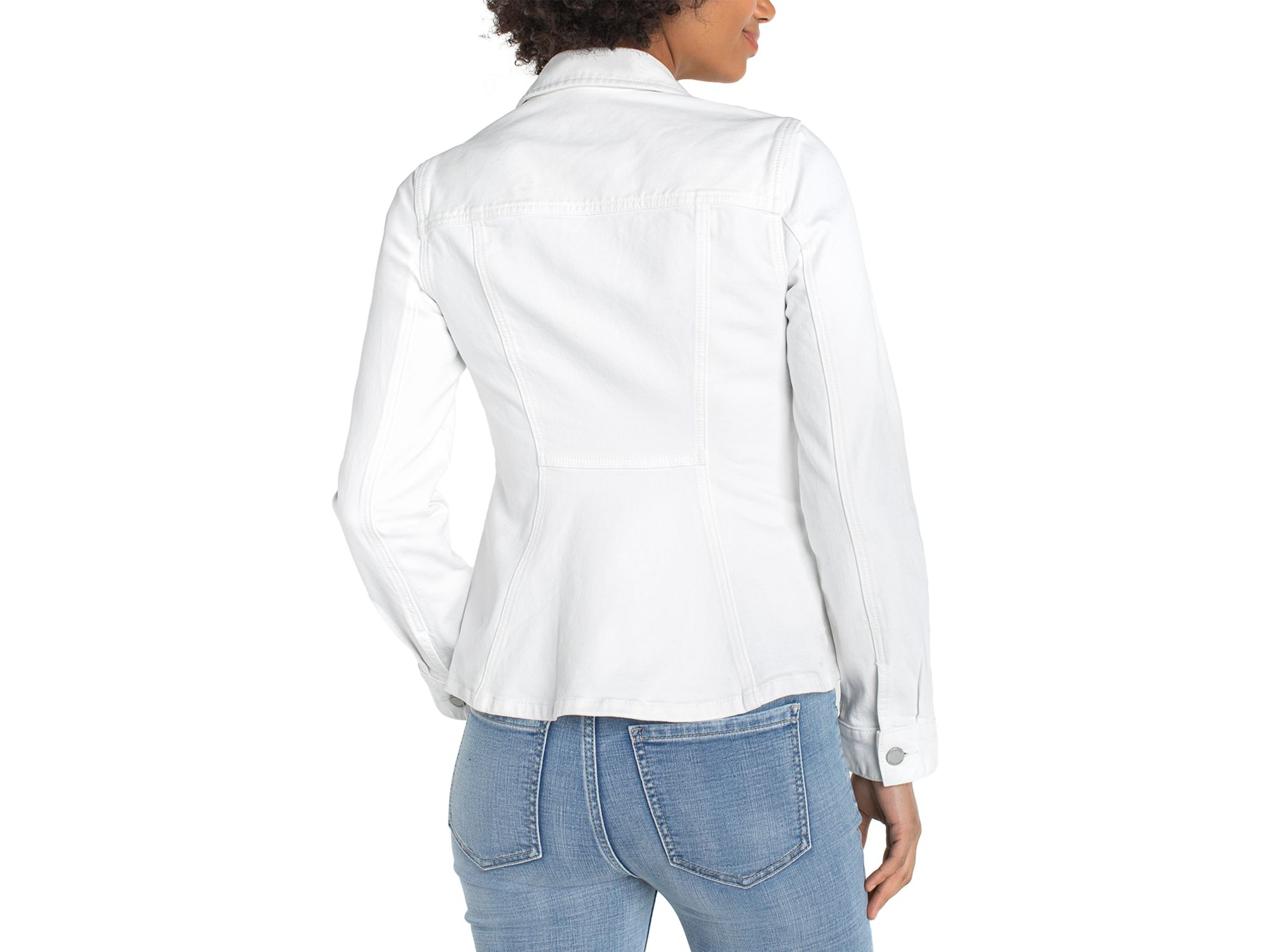 Fit and Flare Trucker Jacket — Image 4
