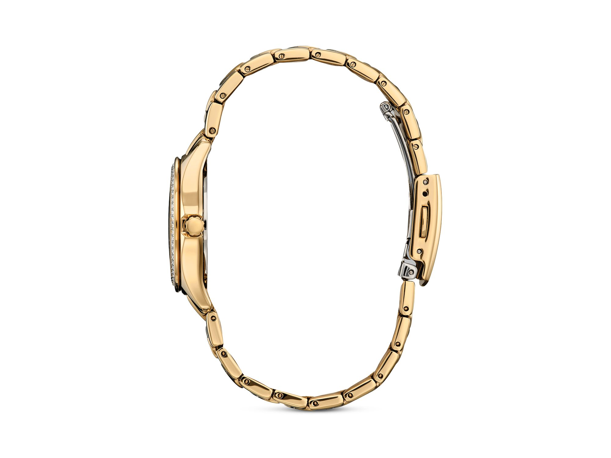 Eco Classic Gold Tone Stainless Steel Watch, 30.5mm — Image 3