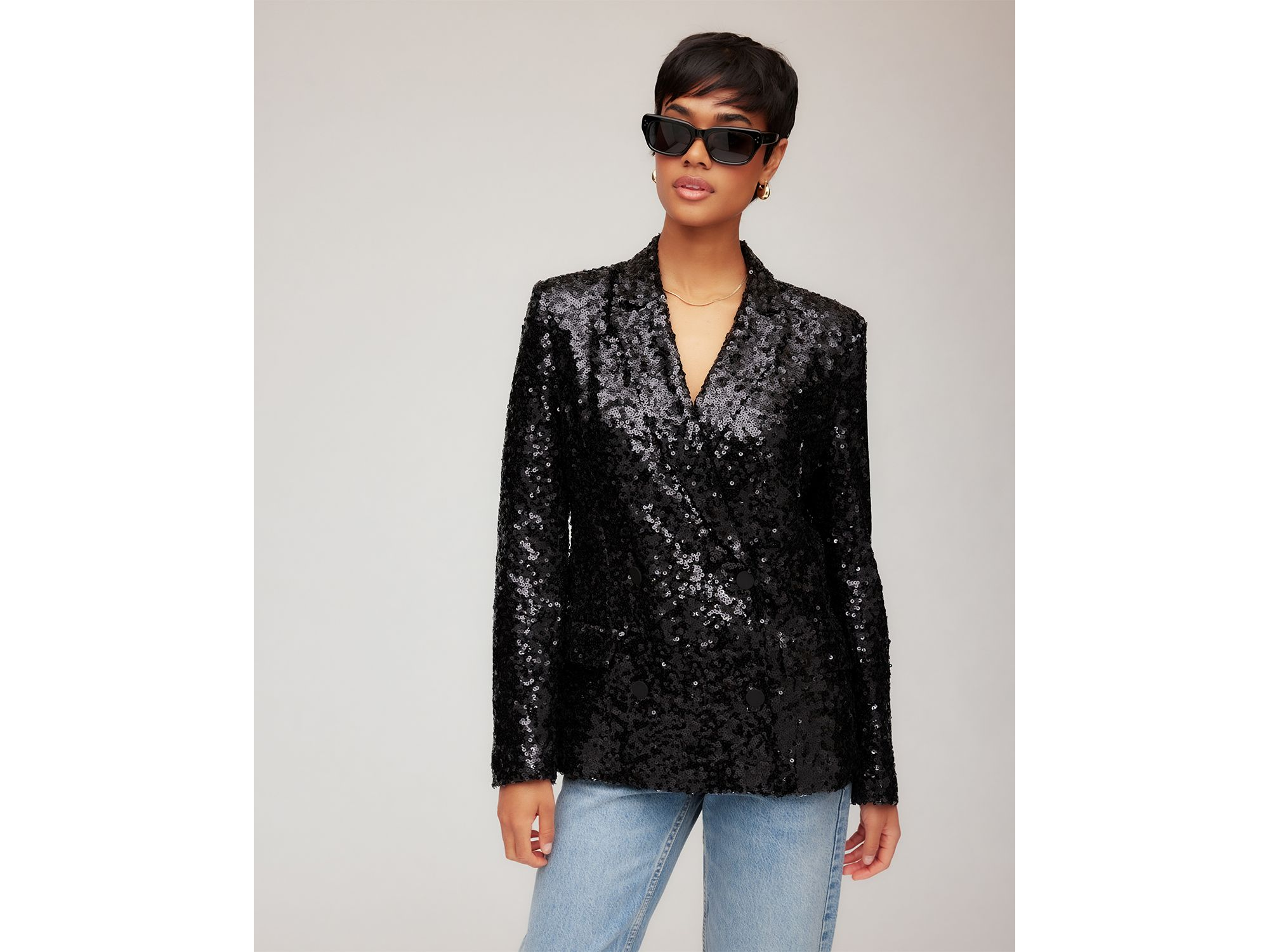 Loretta Sequined Blazer — Image 7