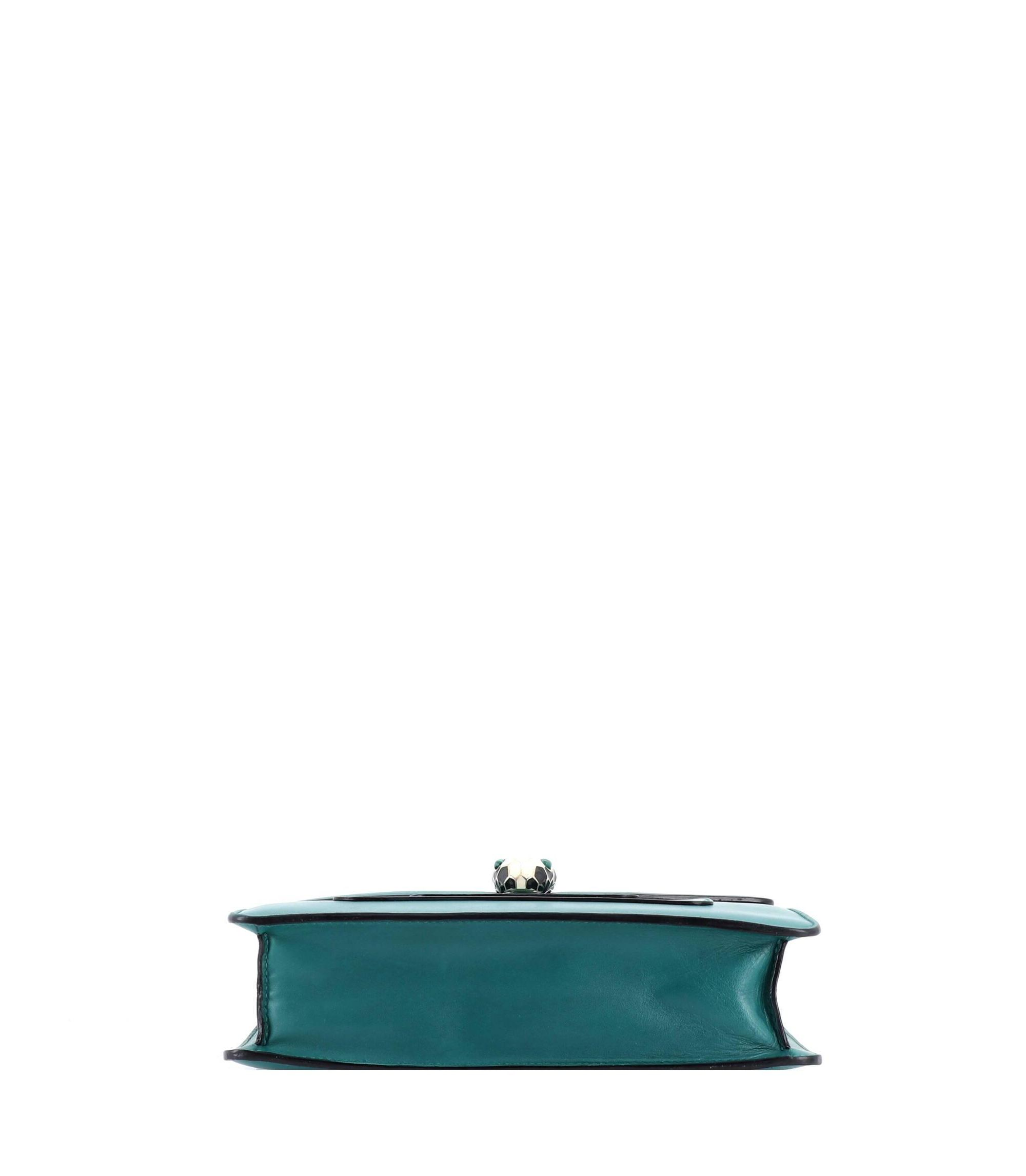 Medium Serpenti Forever Square Shoulder Bag Leather — Image 5
